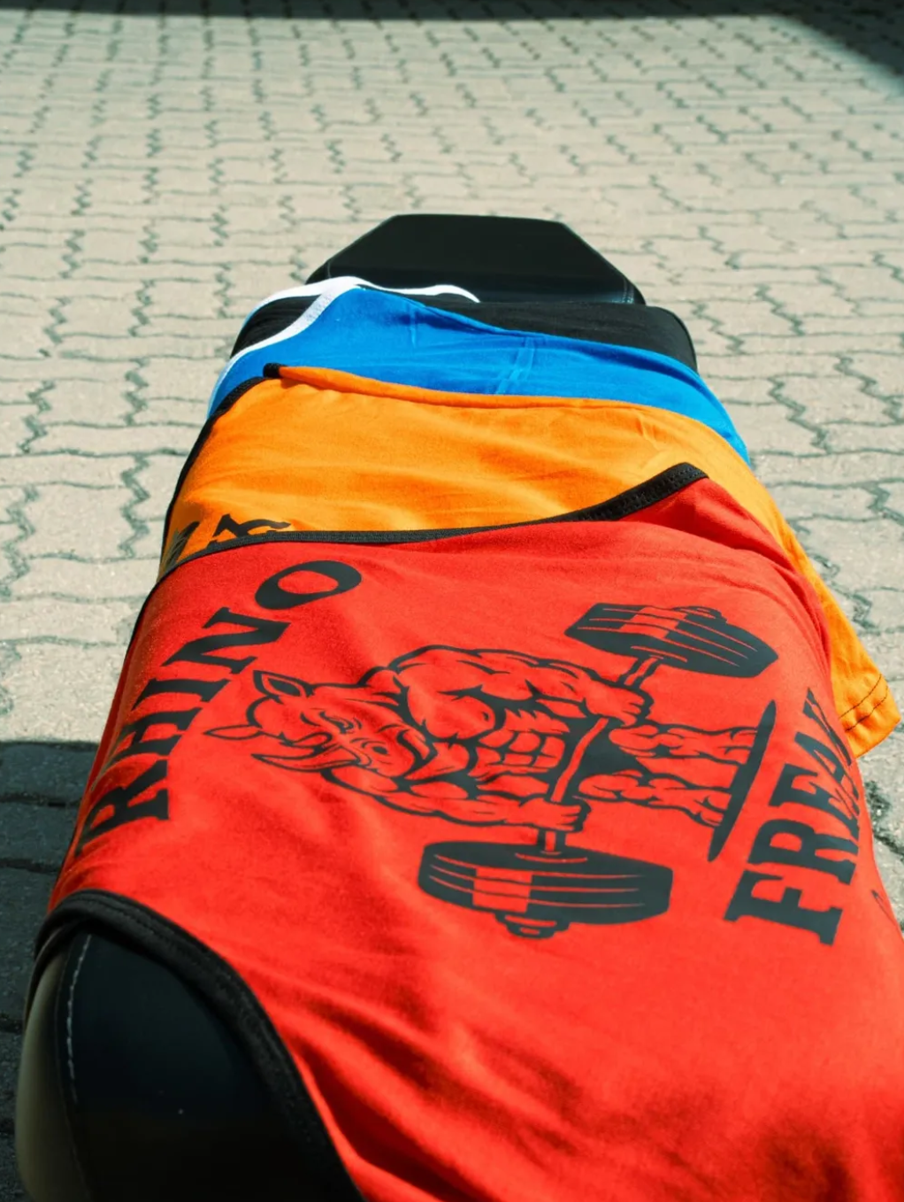 "Power Beast" Deep-Cut Tank Top – Hardcore Attitude and Maximum Range of Motion