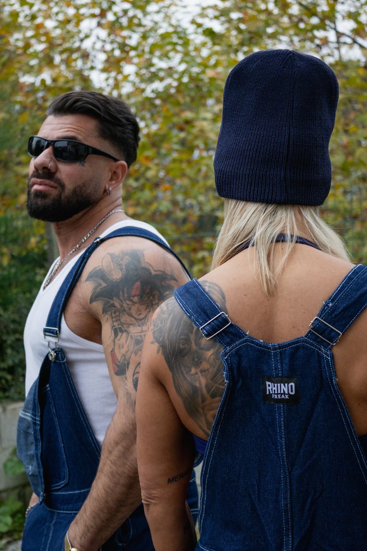 Rhino Freak Denim Dungarees – "Old School" Style with Attitude