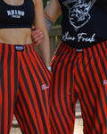 Oversized Pinstriped Trousers
