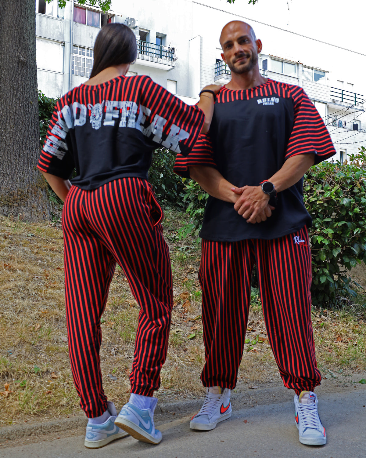 "Hellfire Retro" Oversized T-Shirt