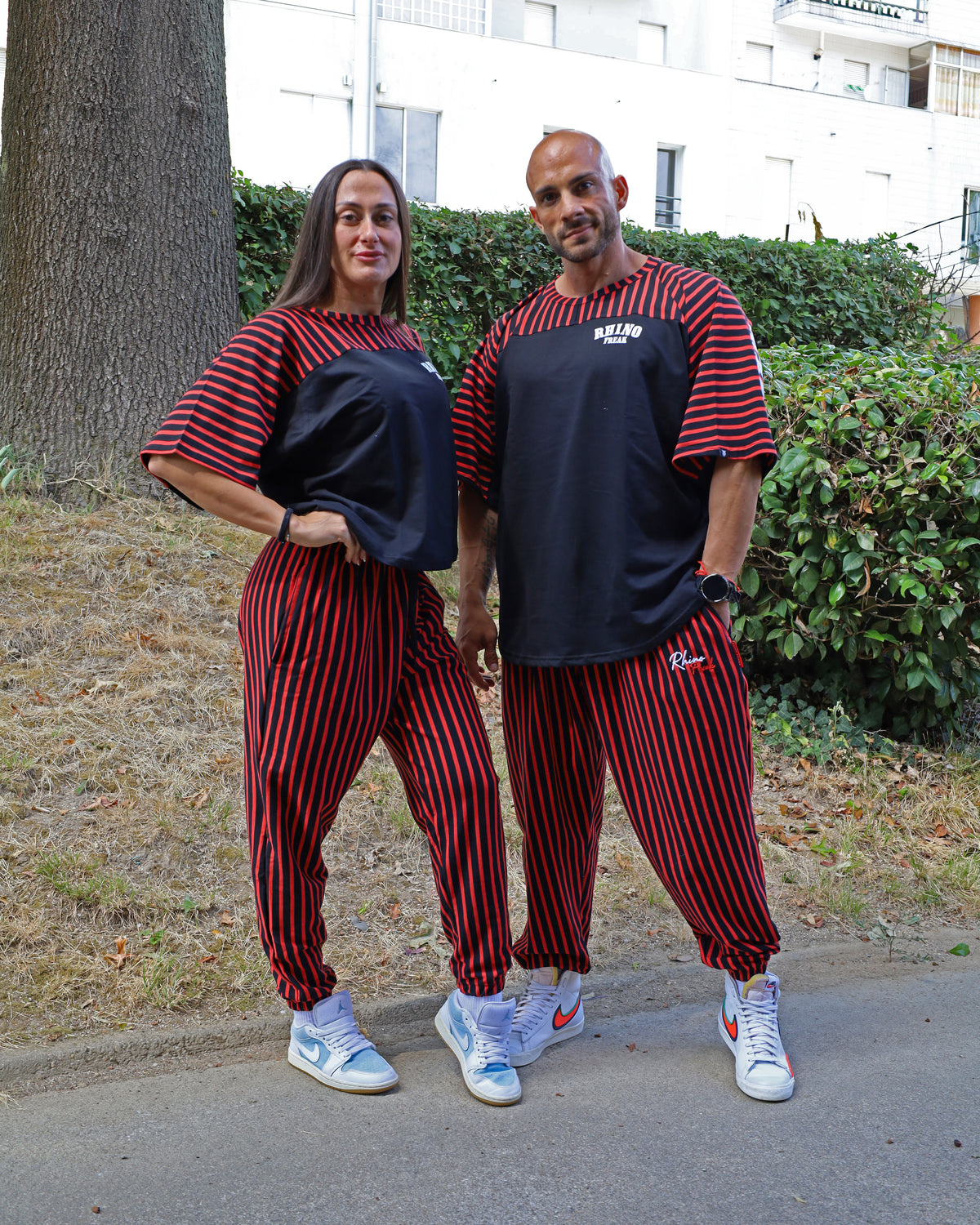 "Hellfire Retro" Oversized Pants