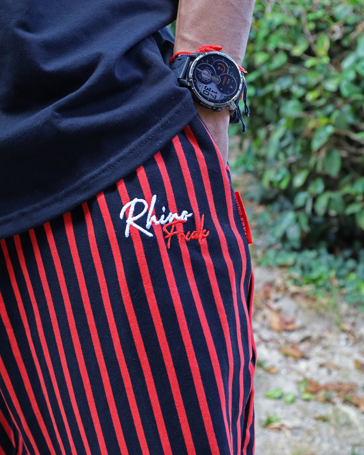 "Hellfire Retro" Oversized Pants