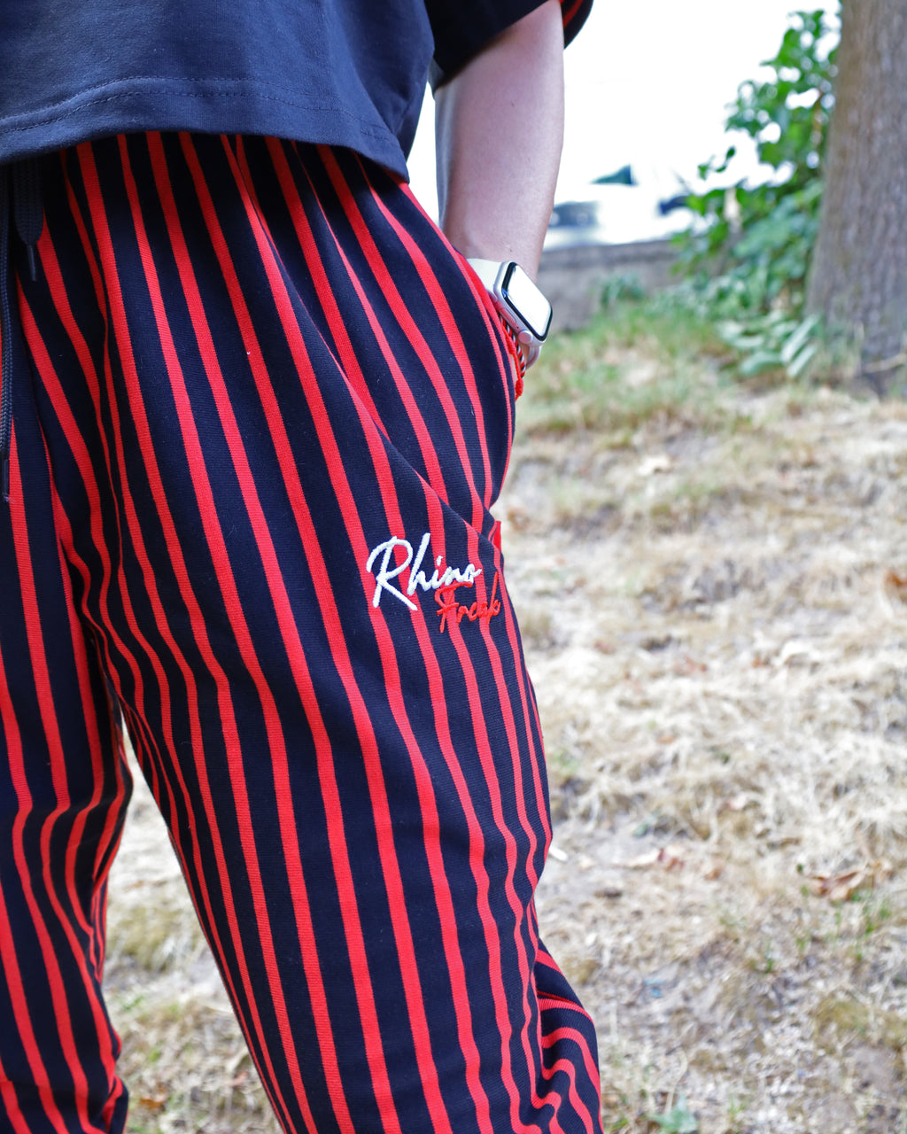 "Hellfire Retro" Oversized Pants