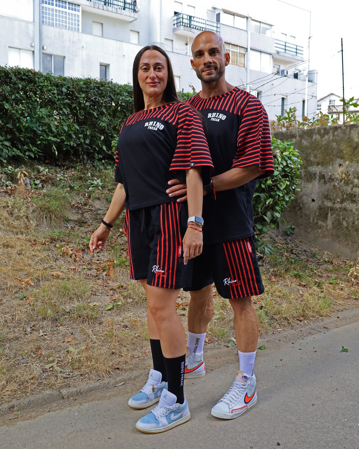 Oversized Shorts "Hellfire Retro"