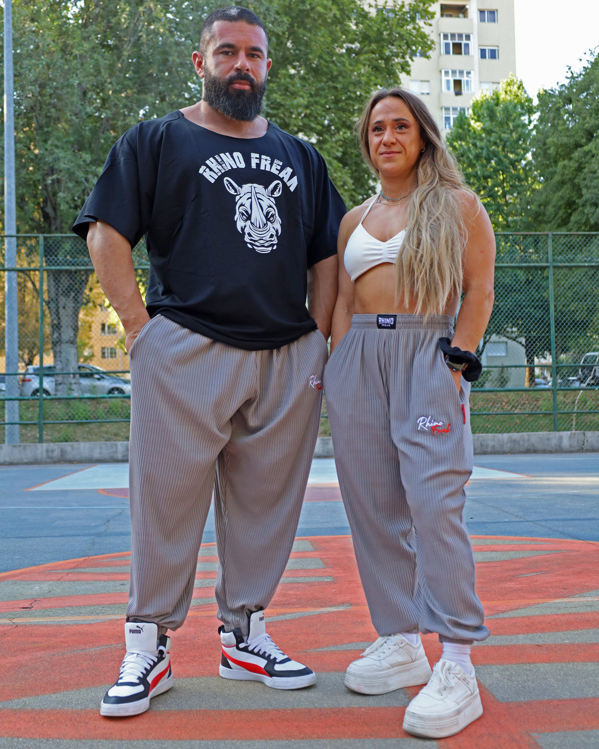 Oversized T-Shirt "Classic Rhino" – Hardcore Attitude and Streetwear Style