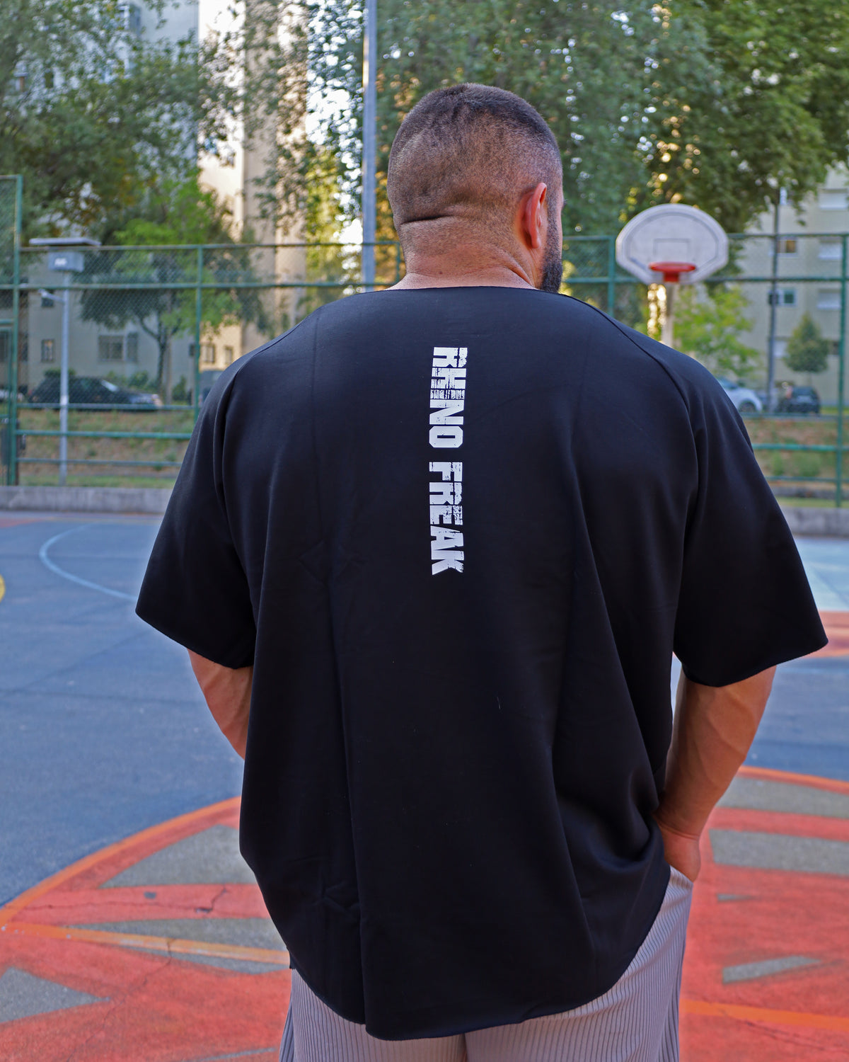 Oversized T-Shirt "Classic Rhino" – Hardcore Attitude and Streetwear Style