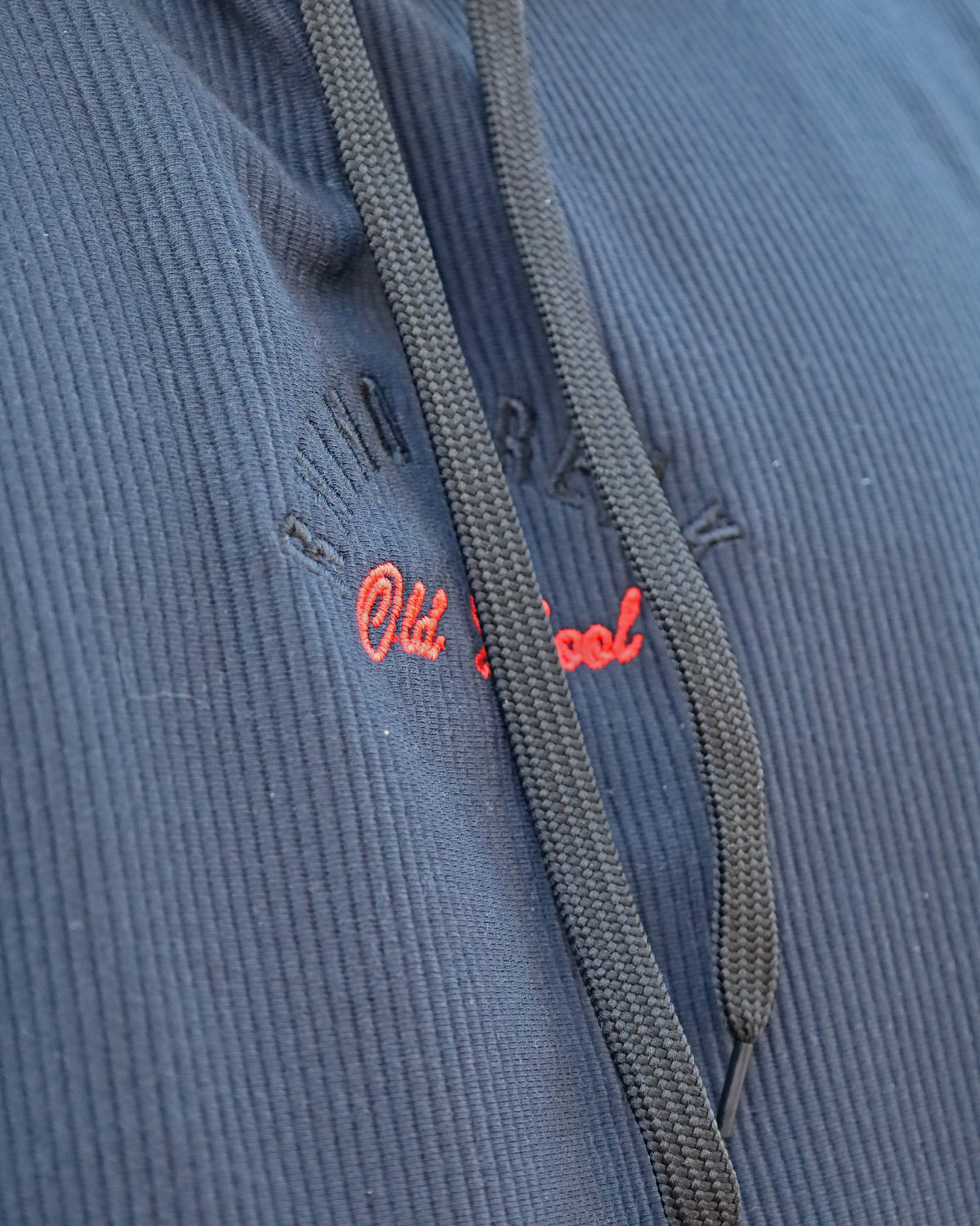 "Old School Ribbed" Hoodie – Hardcore Attitude and Supreme Comfort