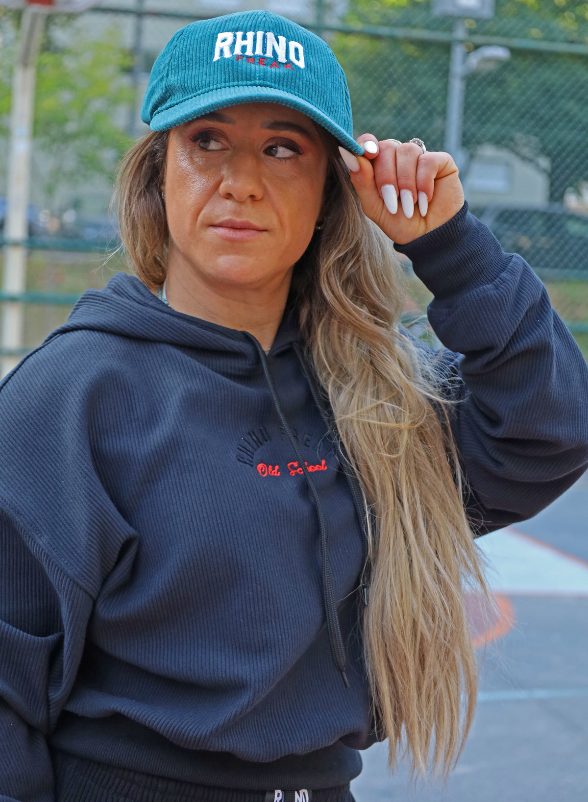 "Old School Ribbed" Hoodie – Hardcore Attitude and Supreme Comfort
