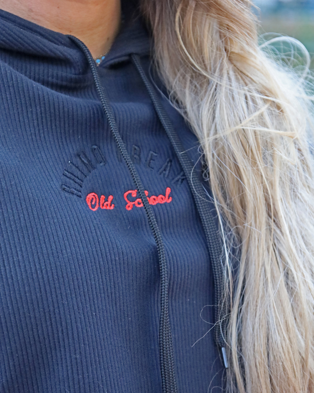 "Old School Ribbed" Hoodie – Hardcore Attitude and Supreme Comfort