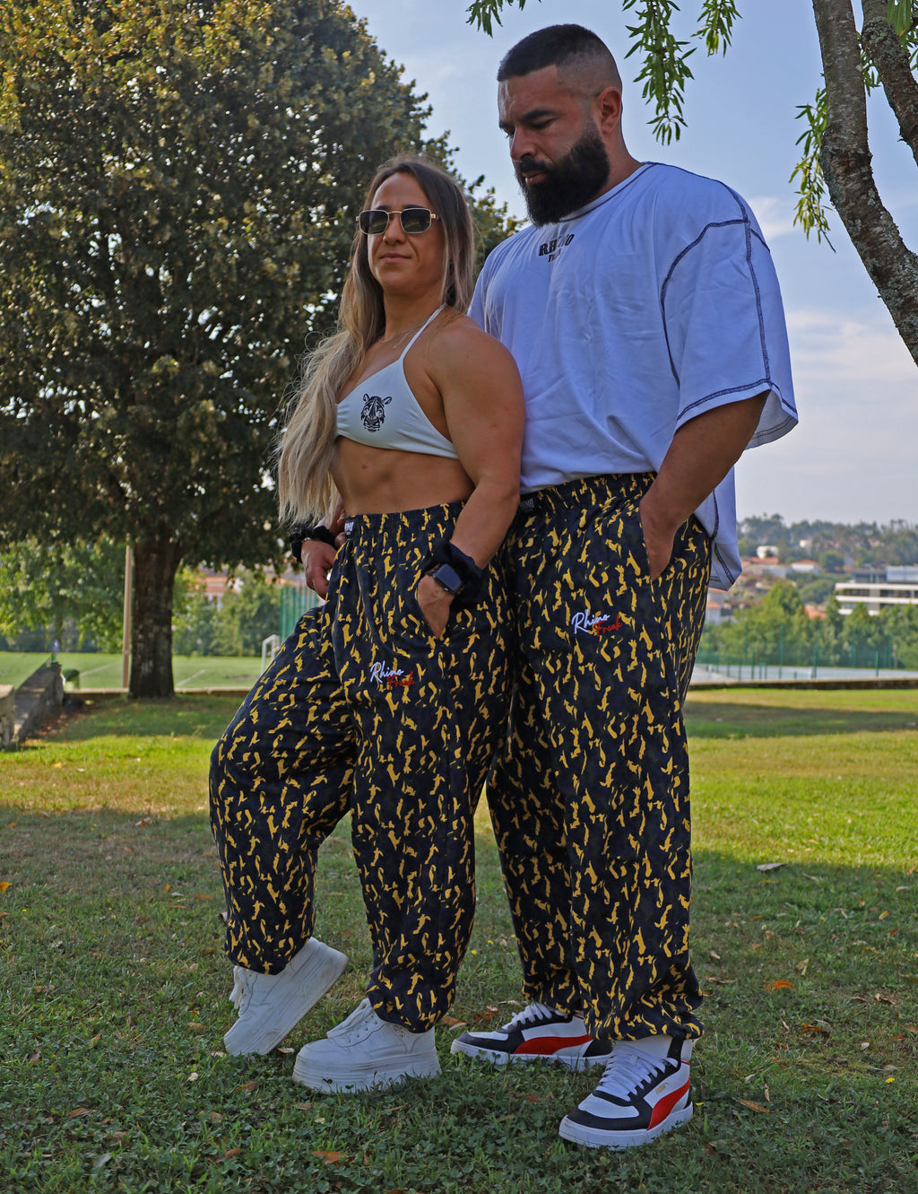 "Camo Gold" Oversized Pants – Tactical Attitude and Old-School Style