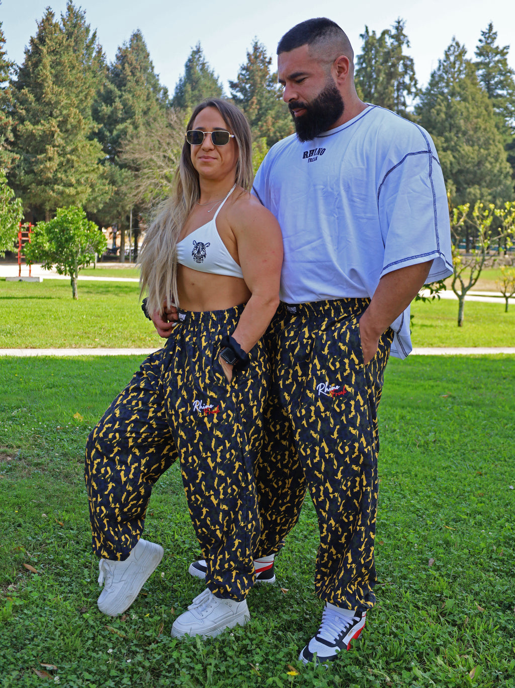 "Camo Gold" Oversized Pants – Tactical Attitude and Old-School Style