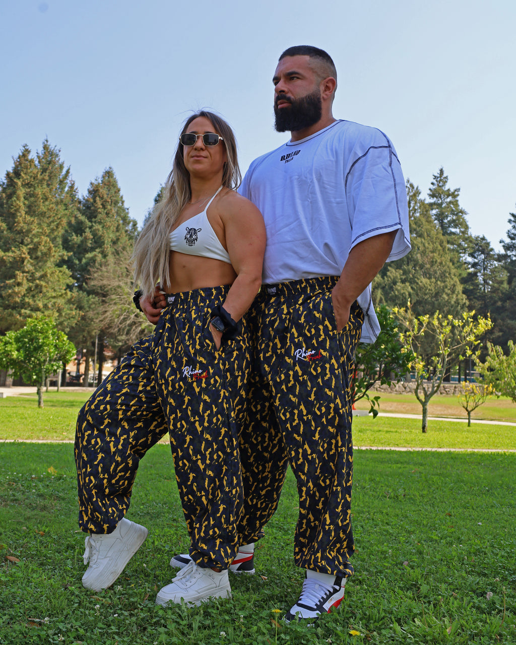 "Camo Gold" Oversized Pants – Tactical Attitude and Old-School Style
