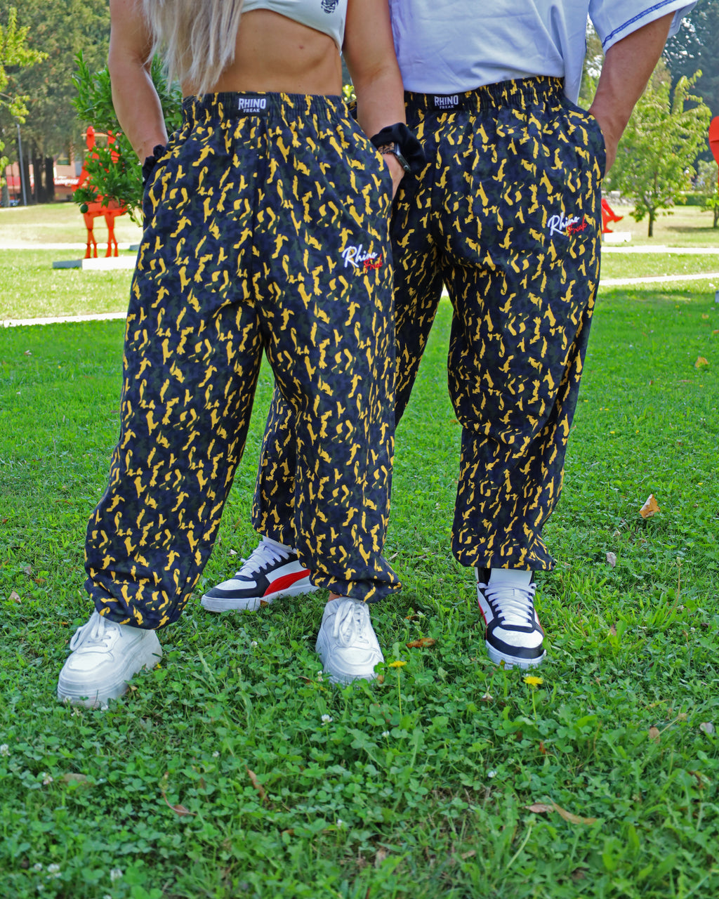"Camo Gold" Oversized Pants – Tactical Attitude and Old-School Style