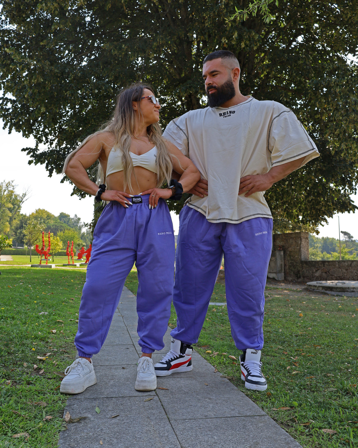 "Strong as a Rhino" Oversized T-Shirt – Hardcore Attitude and Impetuosity