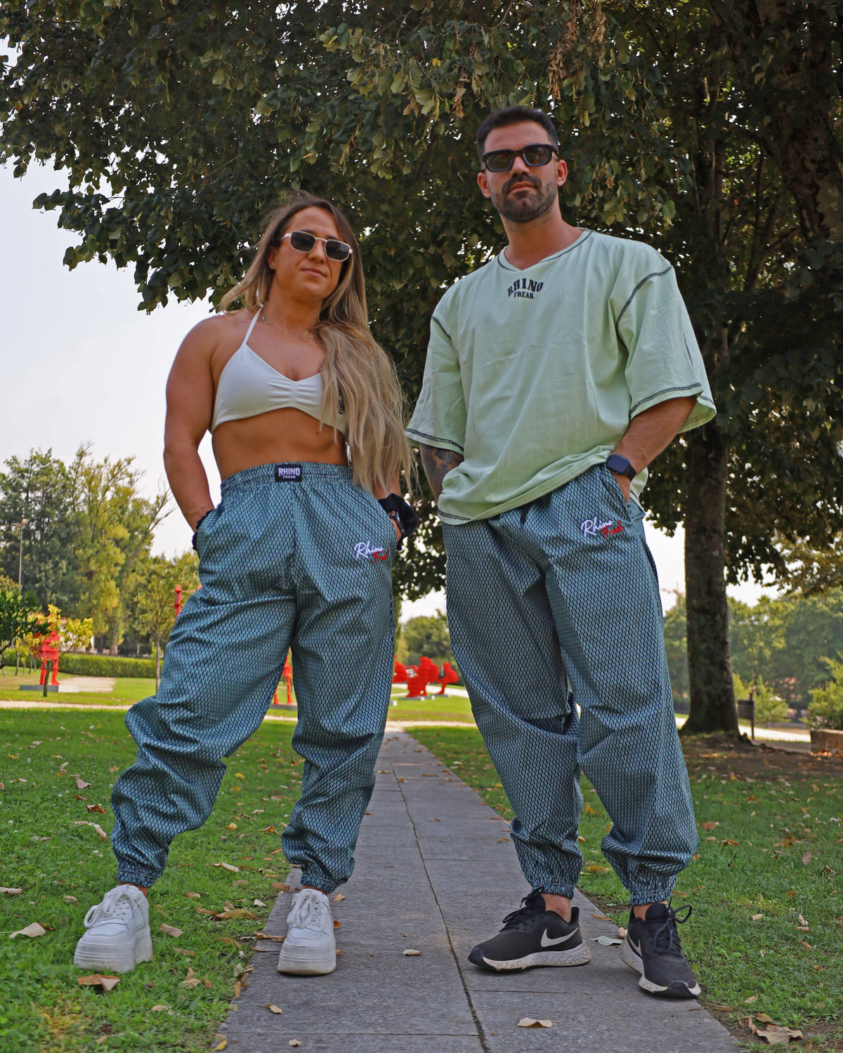 "Grid Pattern" Pants – Authentic Old School Style