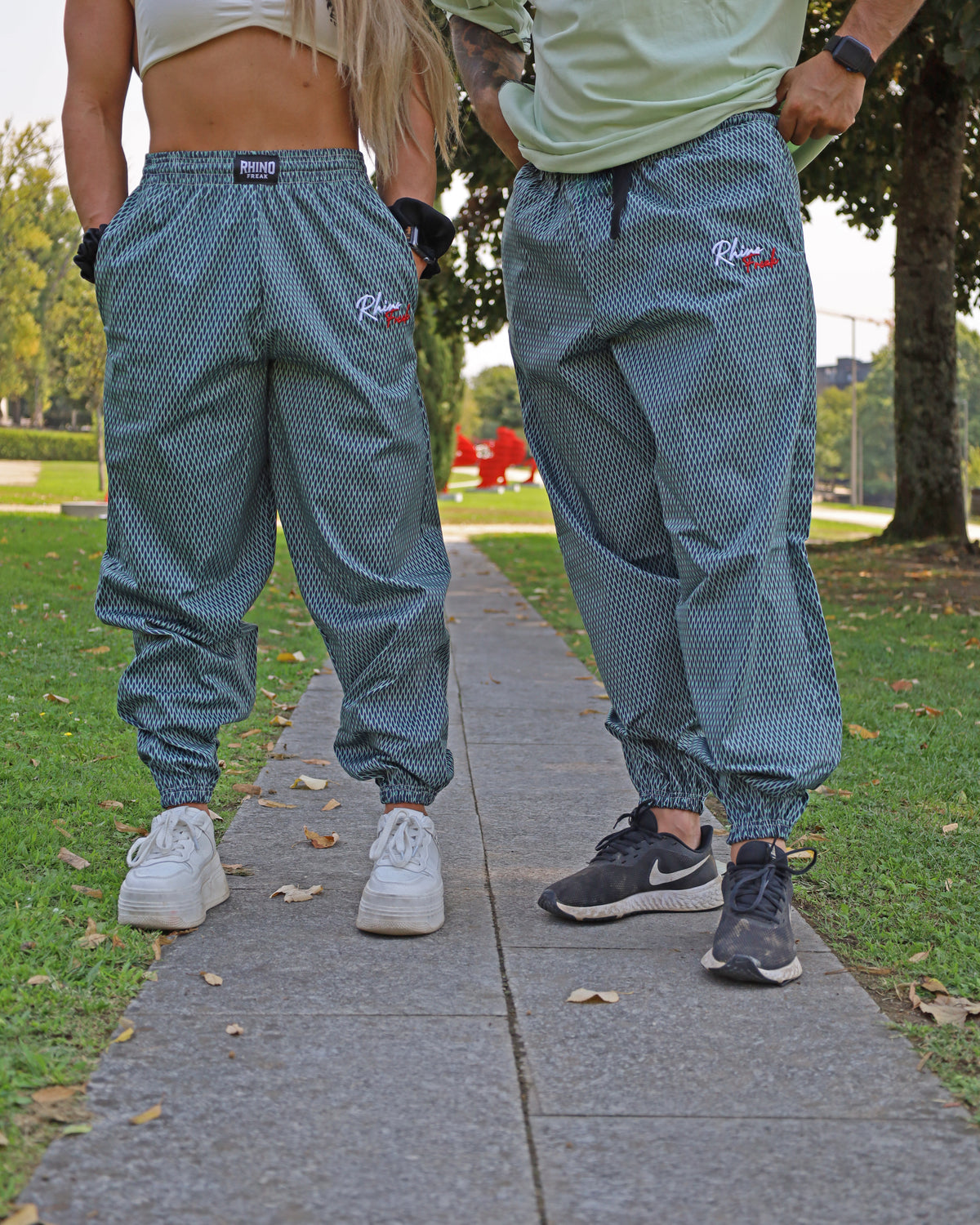"Grid Pattern" Pants – Authentic Old School Style