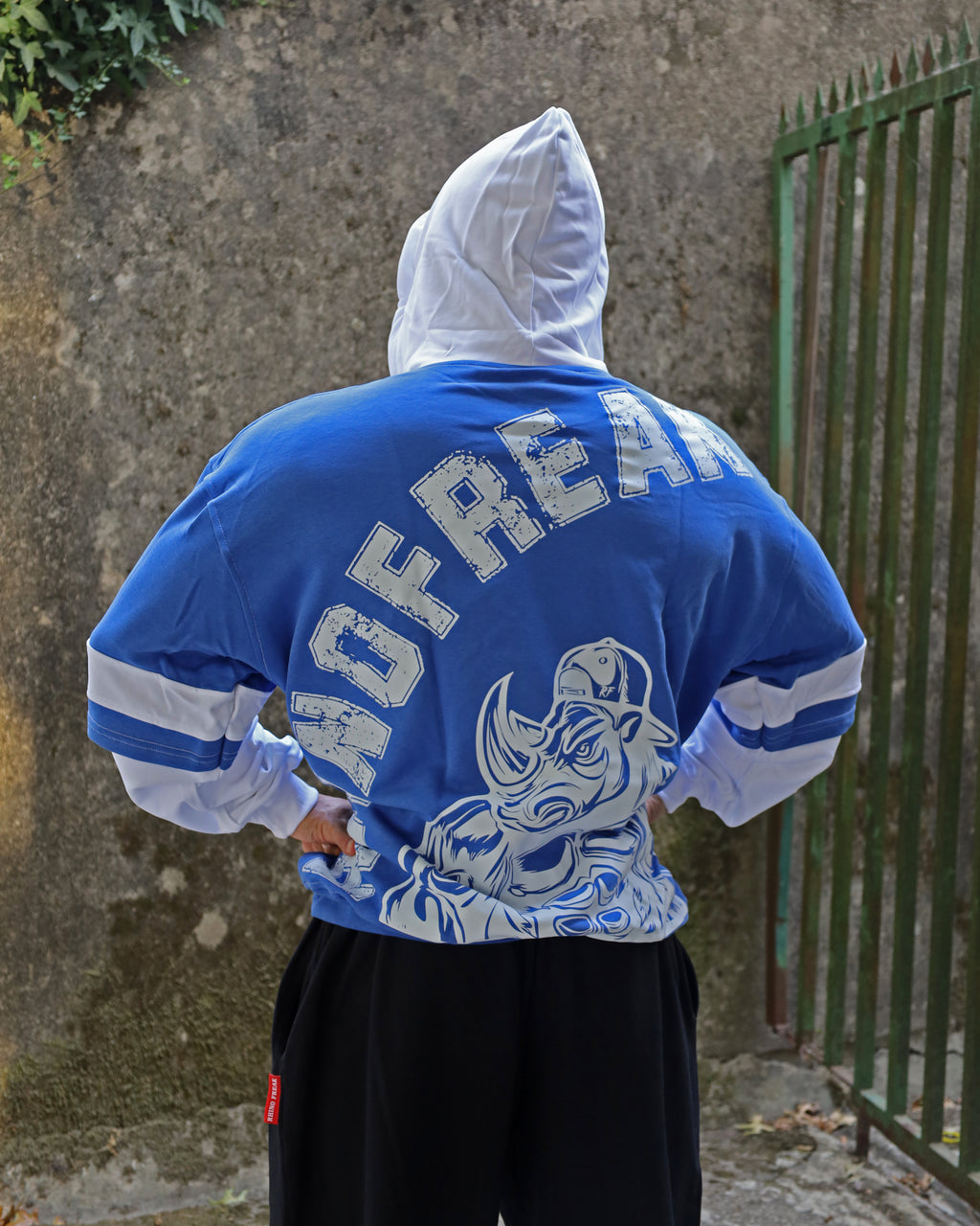 "Iced" Oversized Hoodie – Hardcore Attitude and Old-School Style