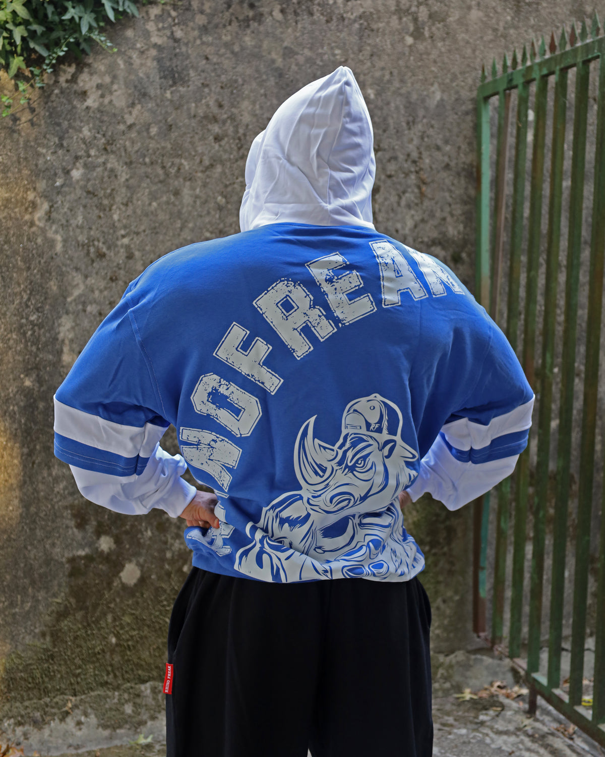"Iced" Oversized Hoodie – Hardcore Attitude and Old-School Style