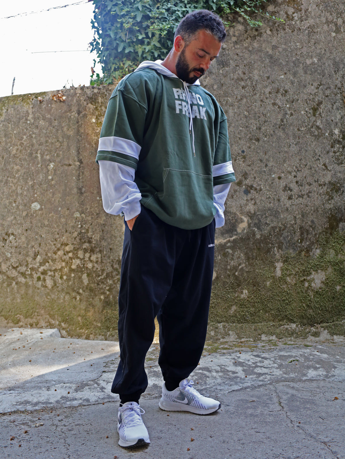 "Iced" Oversized Hoodie – Hardcore Attitude and Old-School Style