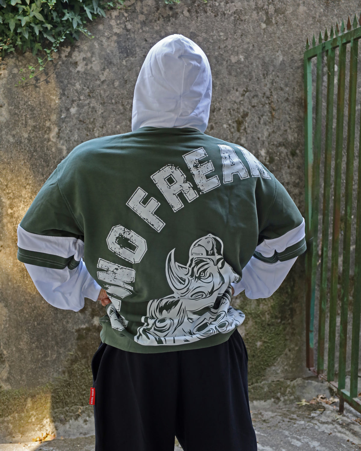 "Iced" Oversized Hoodie – Hardcore Attitude and Old-School Style