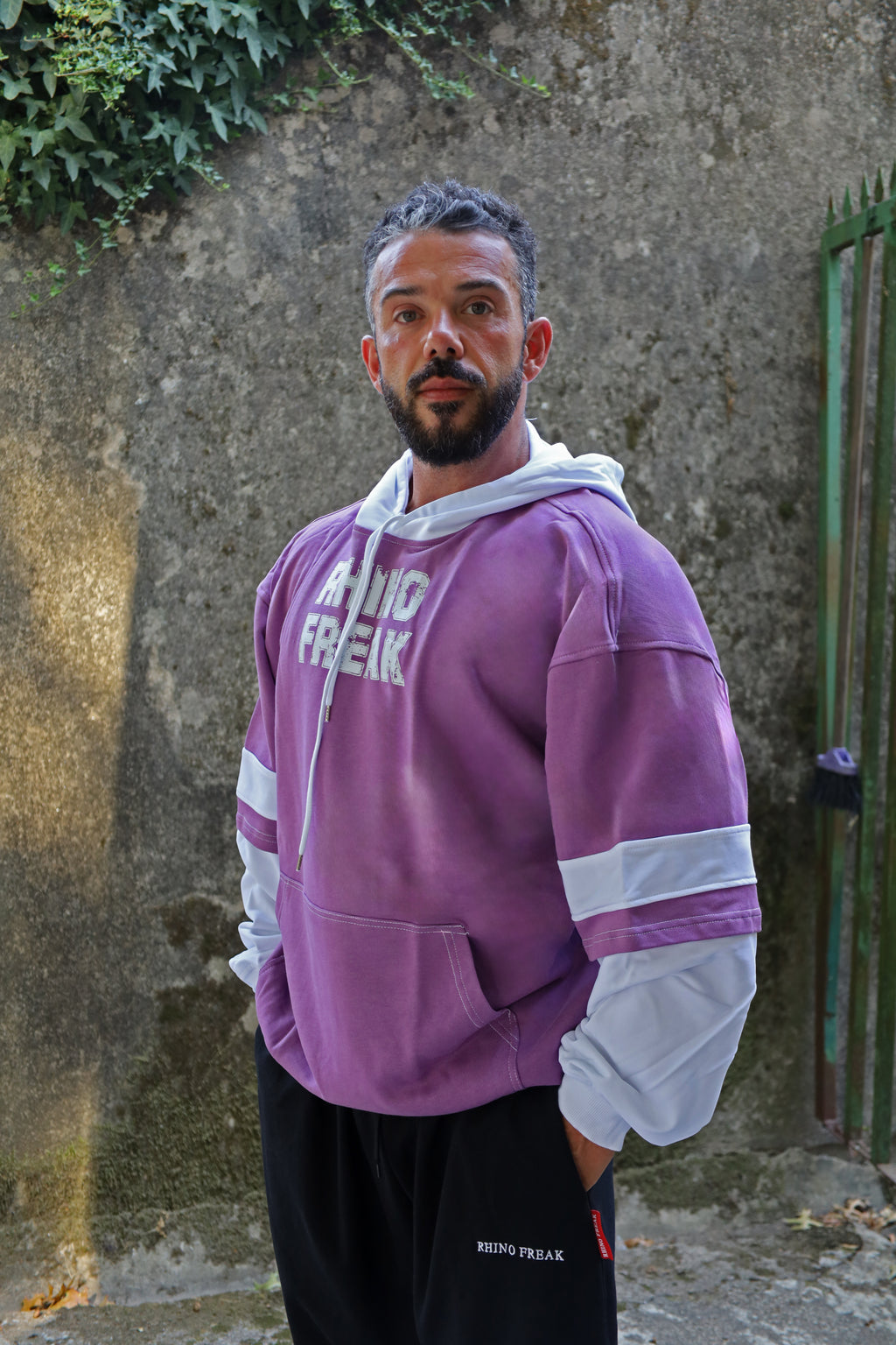 "Iced" Oversized Hoodie – Hardcore Attitude and Old-School Style