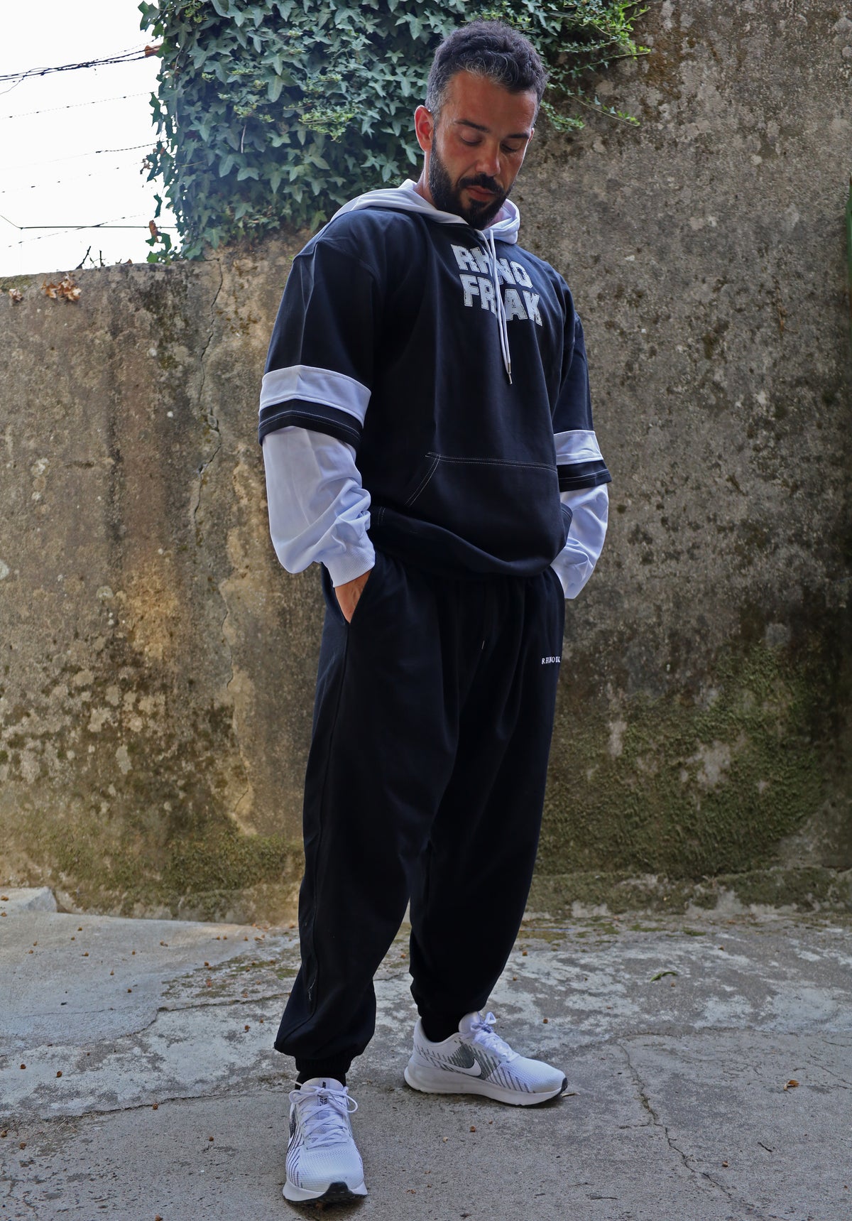 "Iced" Oversized Hoodie – Hardcore Attitude and Old-School Style