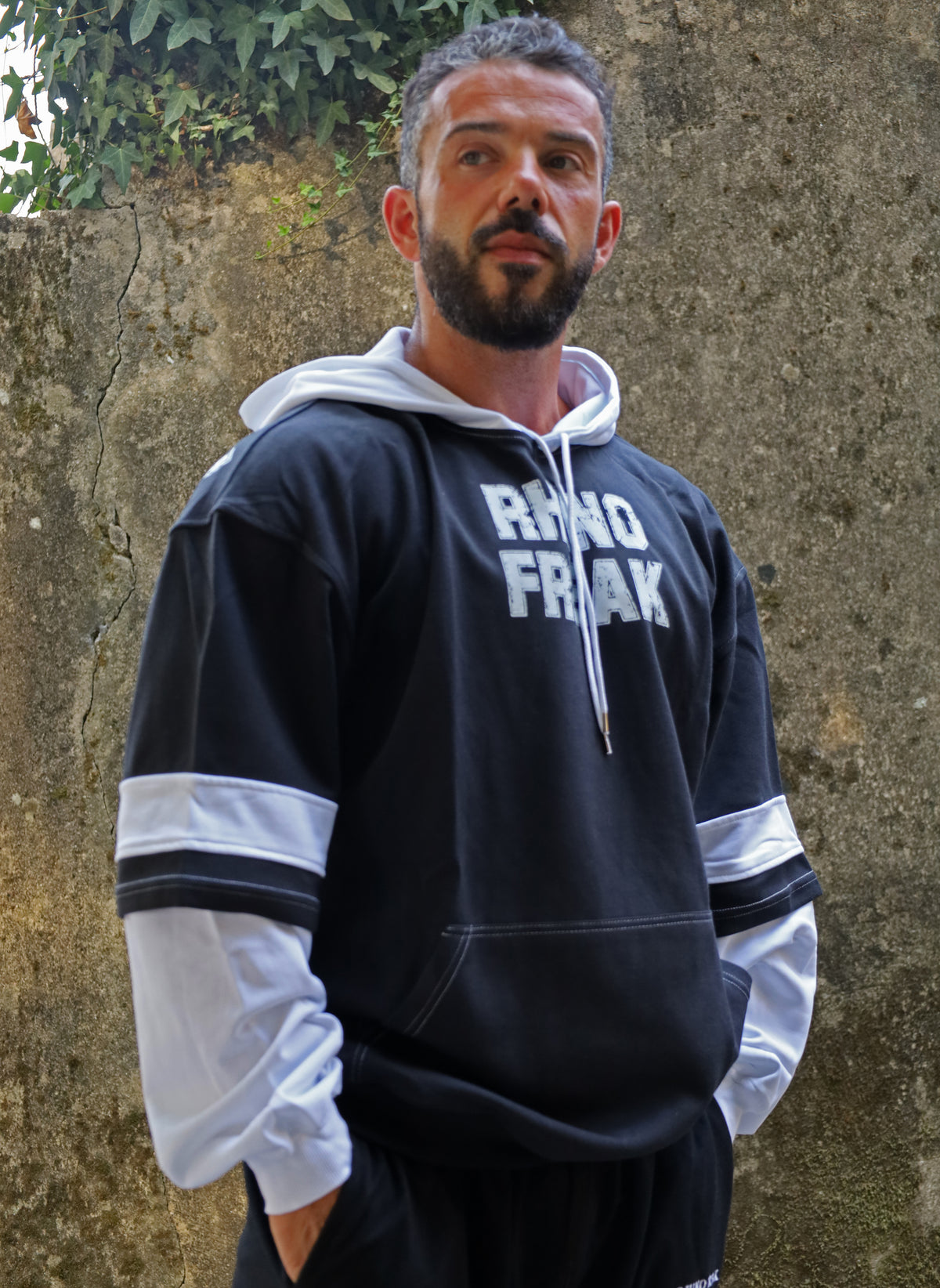 "Iced" Oversized Hoodie – Hardcore Attitude and Old-School Style