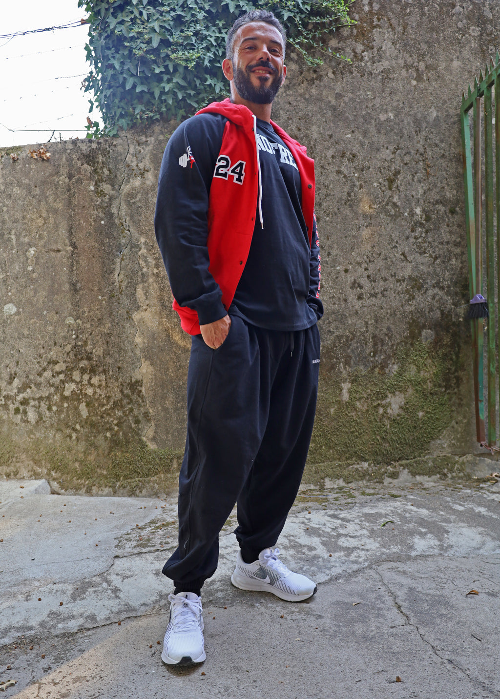 "Heritage 24" Hooded Varsity Jacket – Collegiate Attitude and Ruggedness