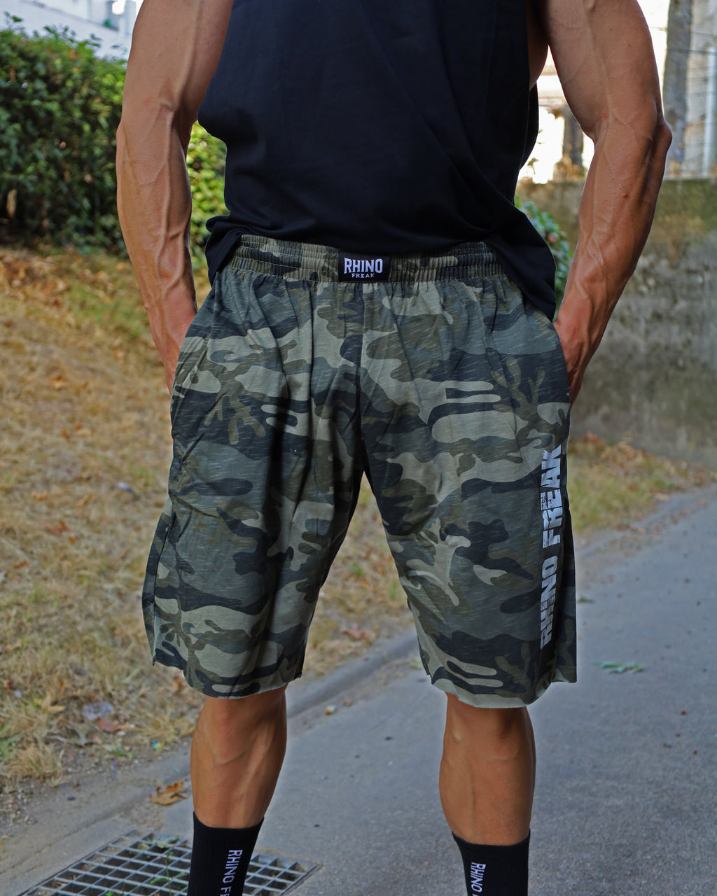"Camo Duty" Oversized Shorts – Tactical Attitude and Absolute Comfort