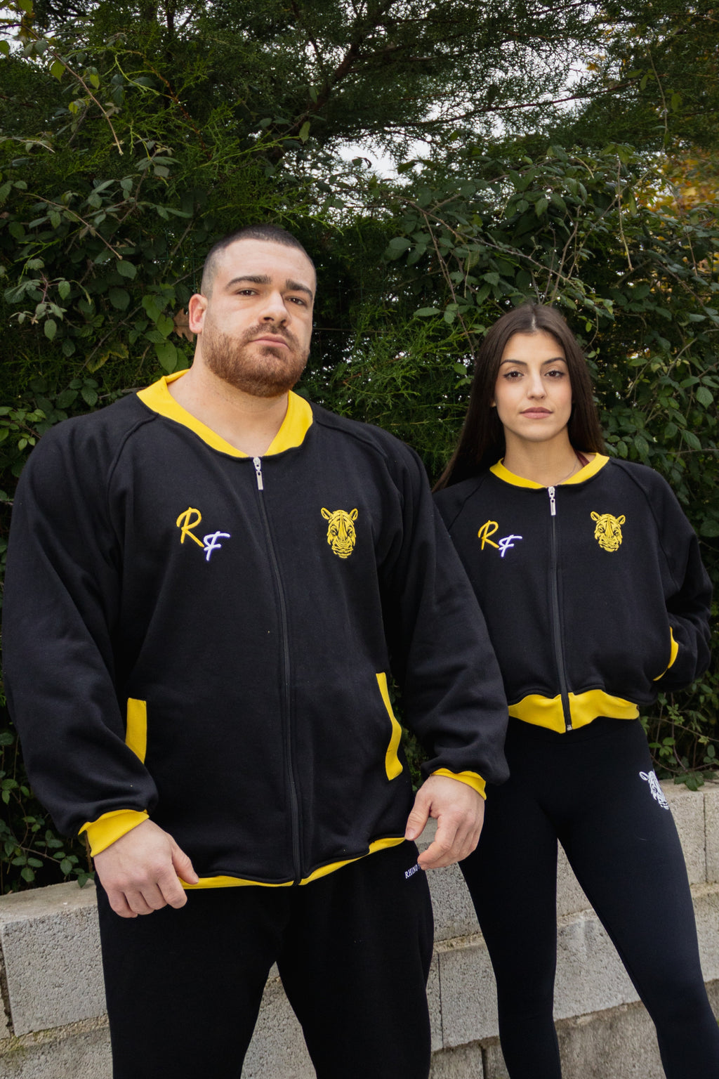 "Black & Gold" Bomber Jacket – Attitude and Presence