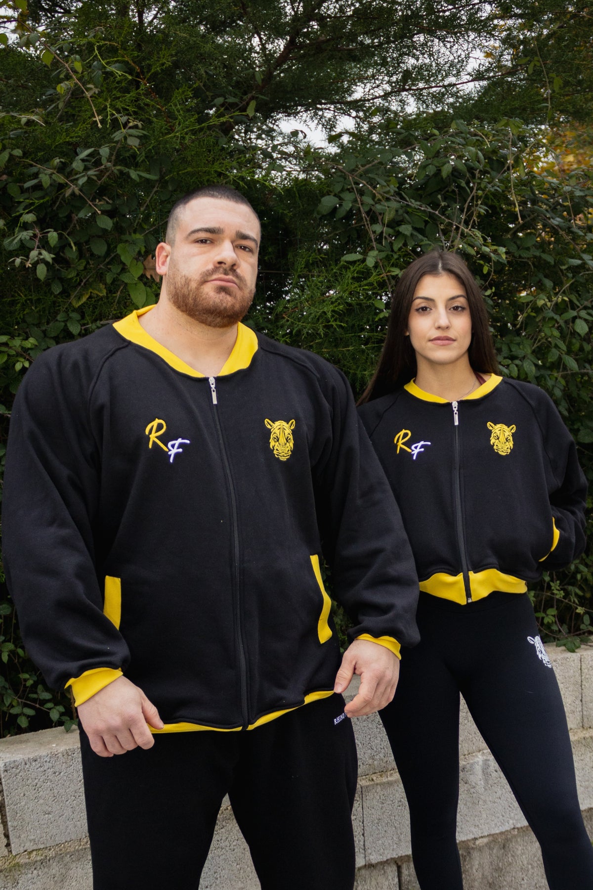 "Black & Gold" Bomber Jacket – Attitude and Presence
