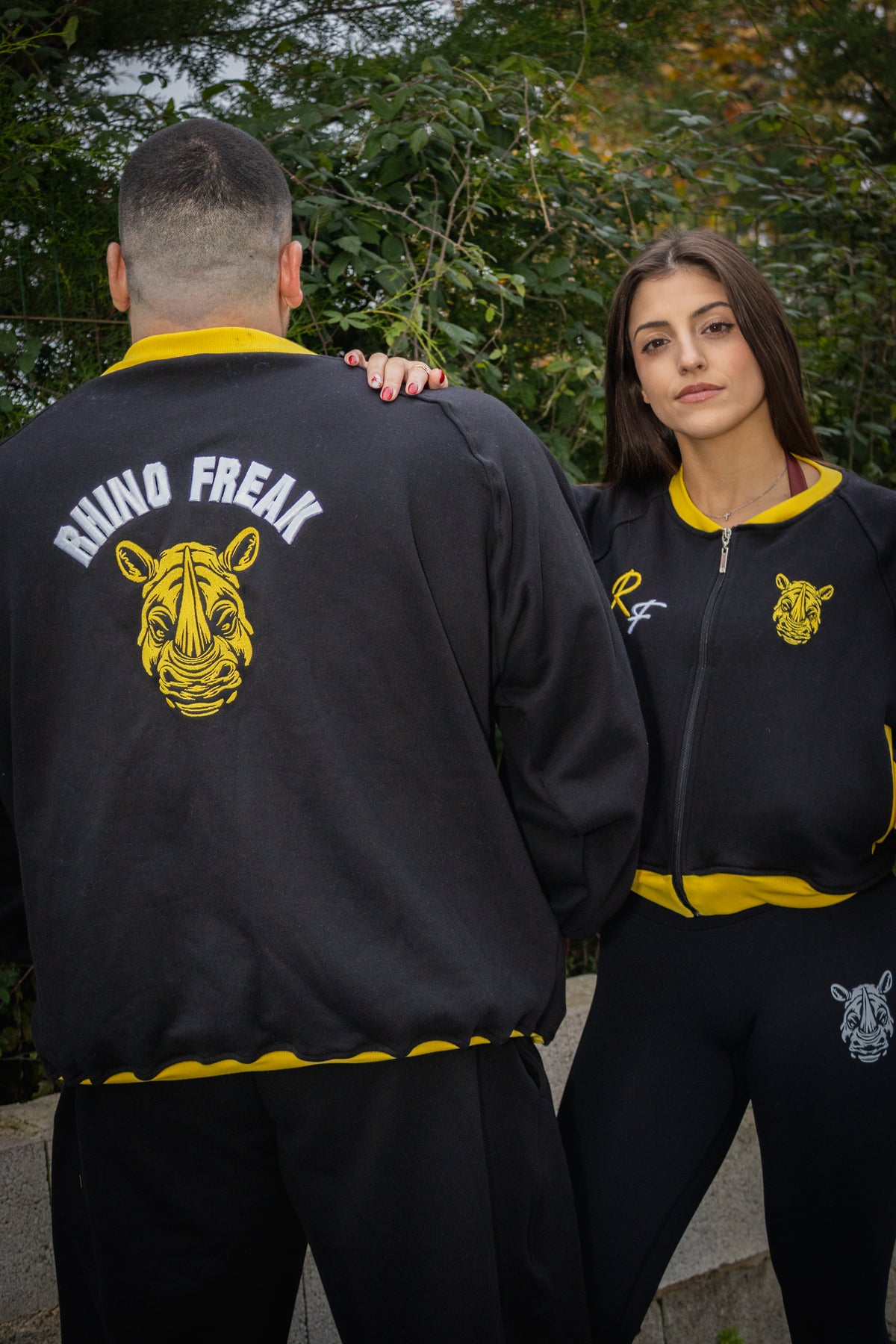 "Black & Gold" Bomber Jacket – Attitude and Presence