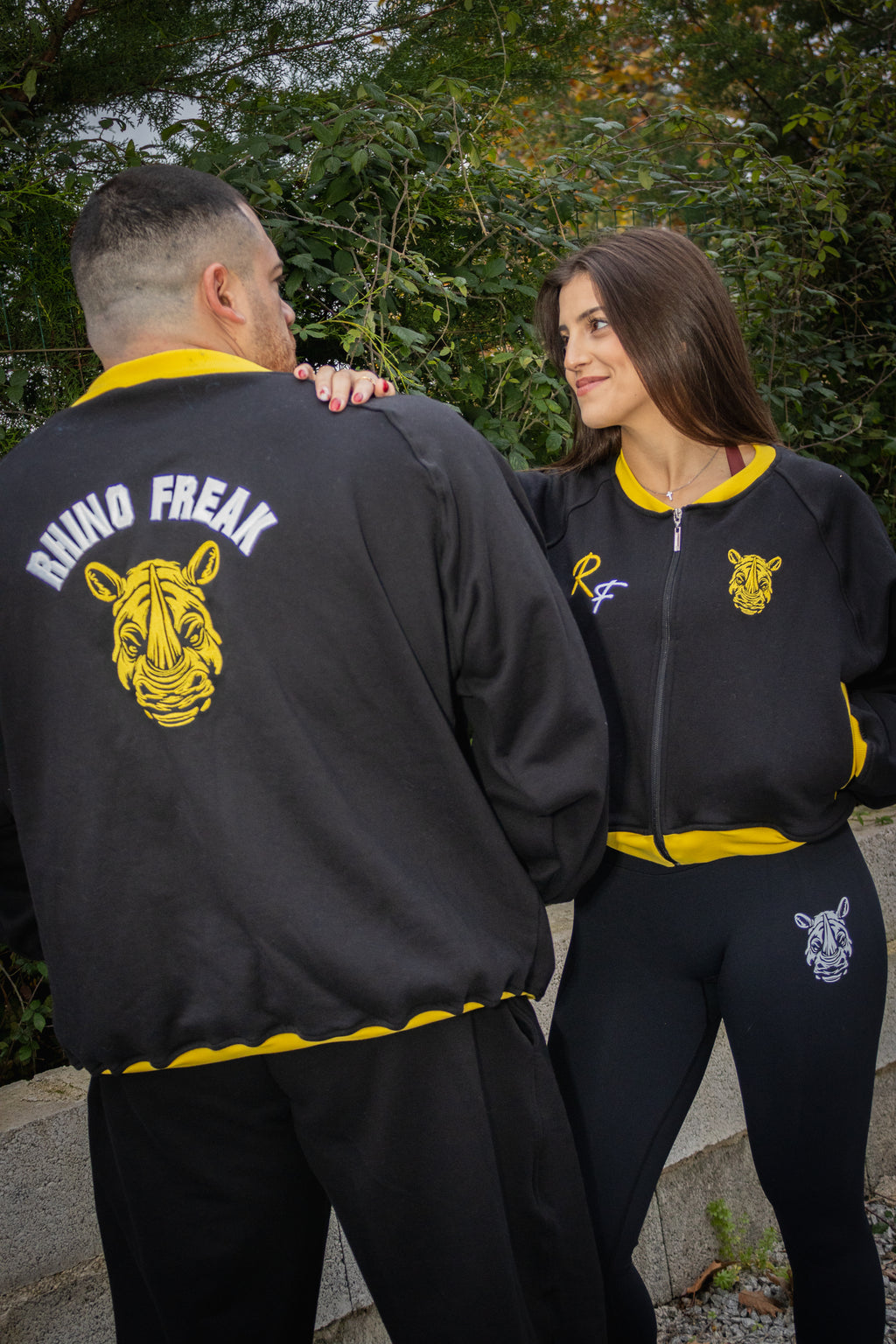 "Black & Gold" Bomber Jacket – Attitude and Presence