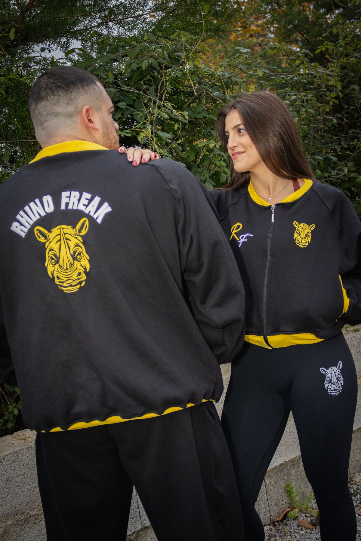 "Black & Gold" Bomber Jacket – Attitude and Presence