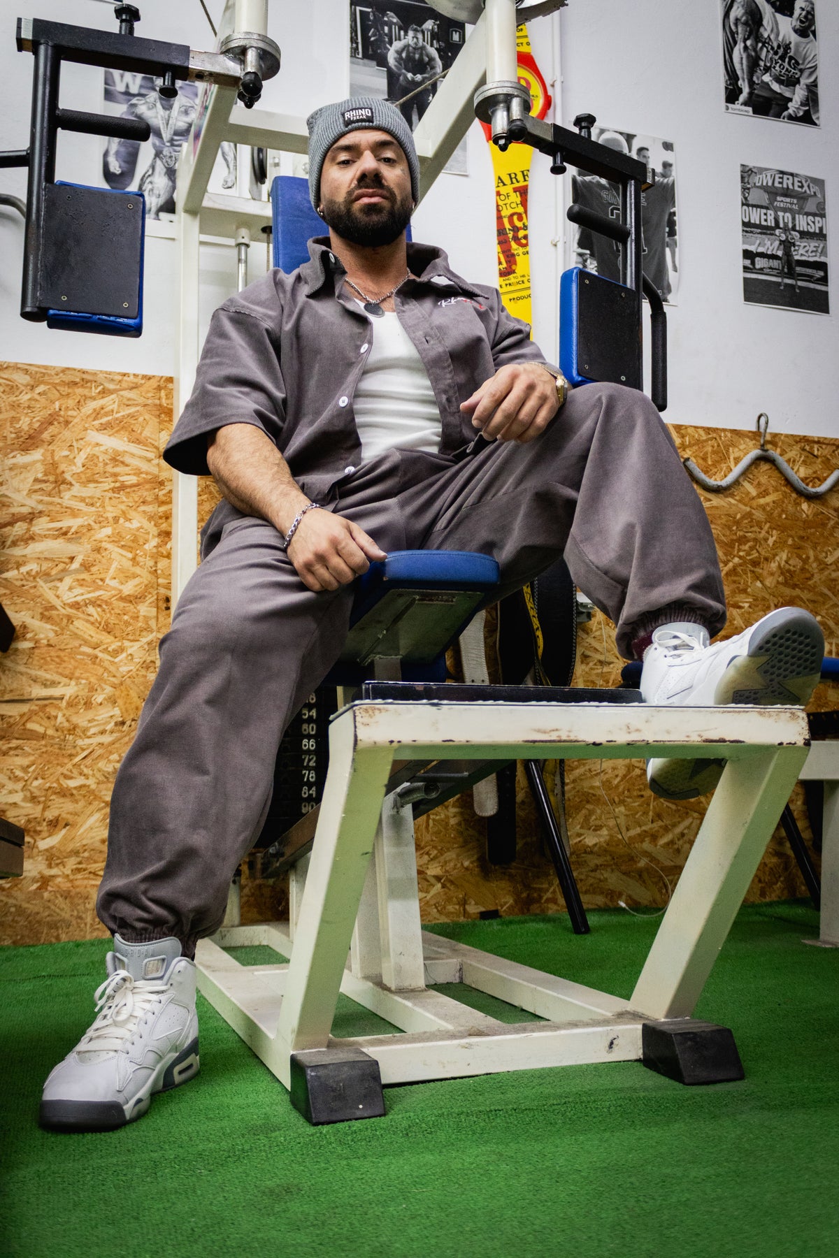 "Industrial Set" Oversized Shirt – Hardcore Attitude and Urban Style