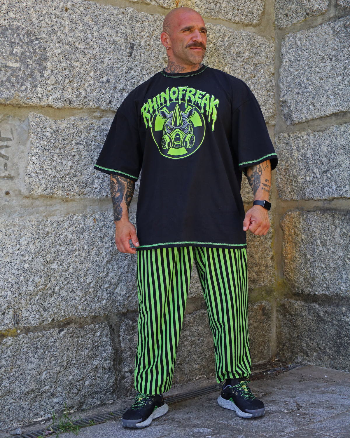 Toxic Green Oversized pants – Hardcore Attitude & Urban Style