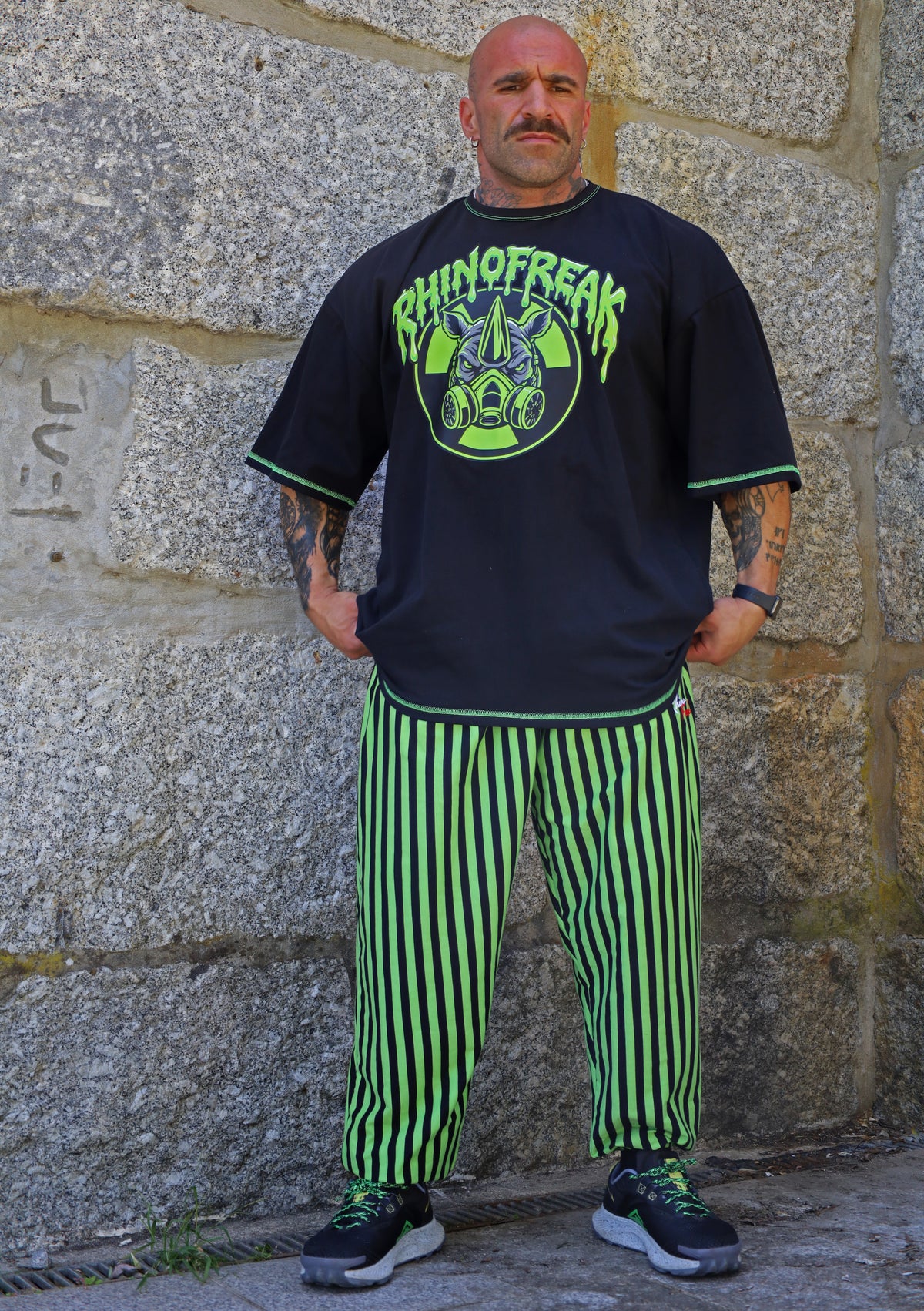 Toxic Green Oversized shirts – Hardcore Attitude & Urban Style