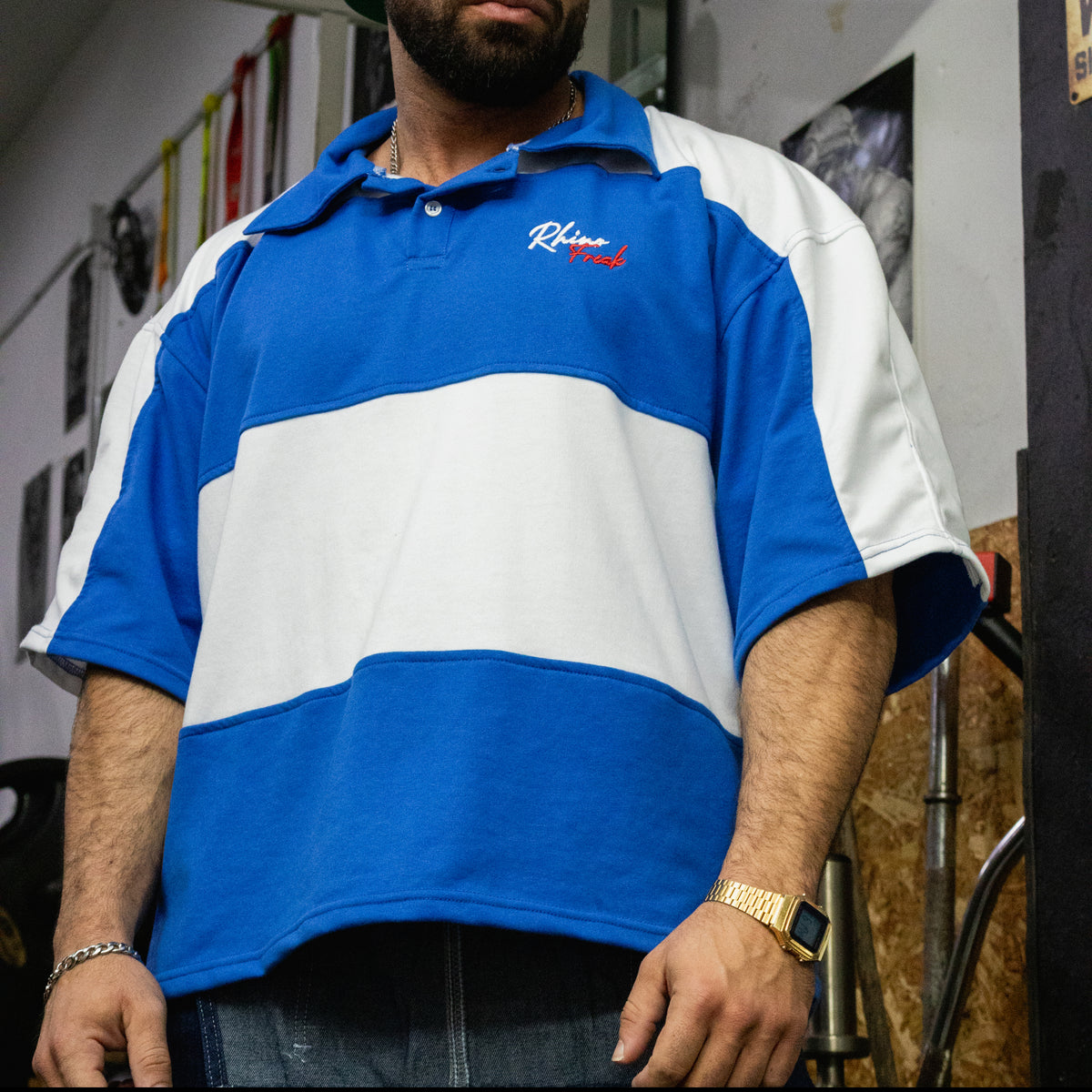 "Classic Rugby" Oversized Polo – The Old-School Essence