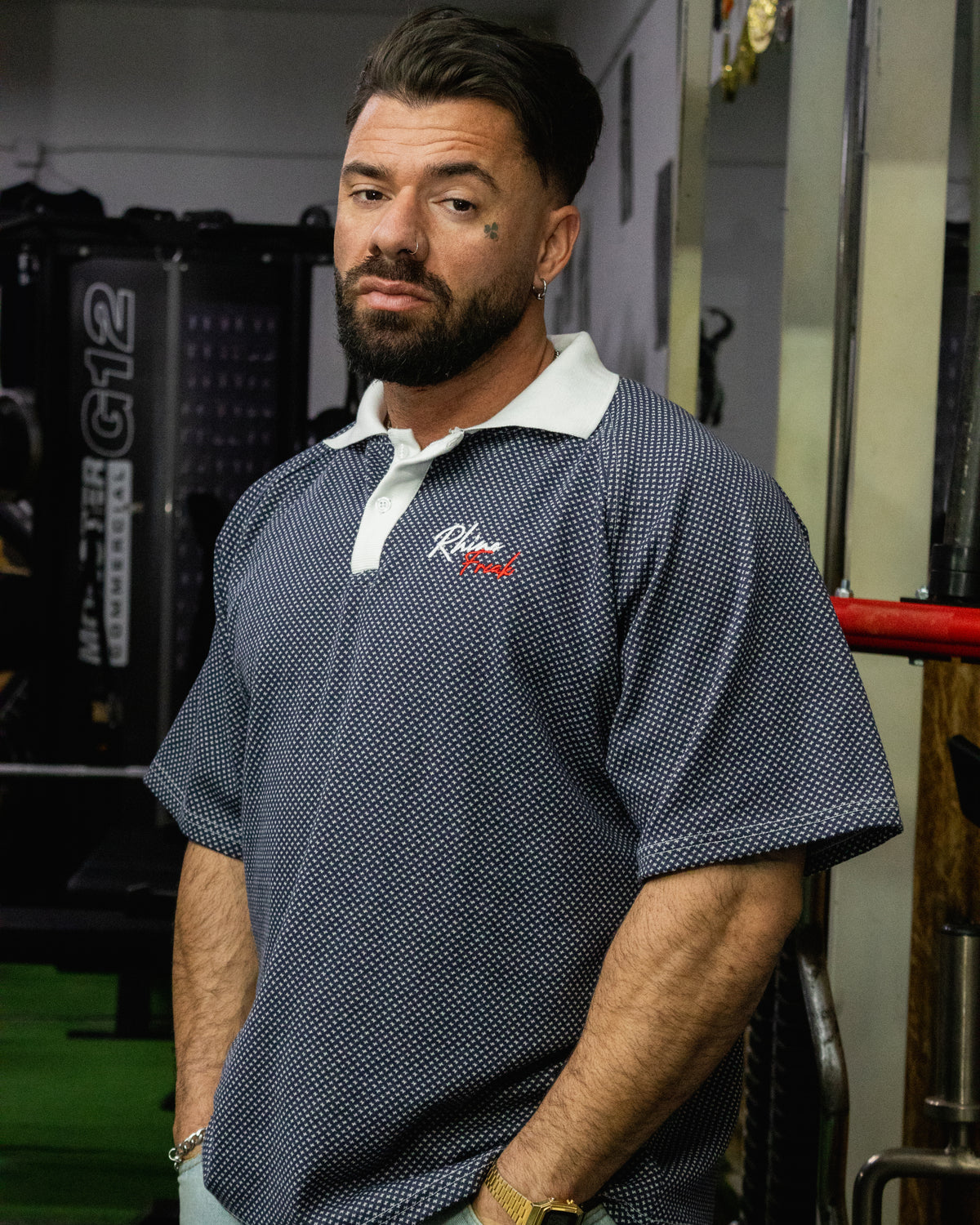 "Classic Rugby" Oversized Polo – The Old-School Essence
