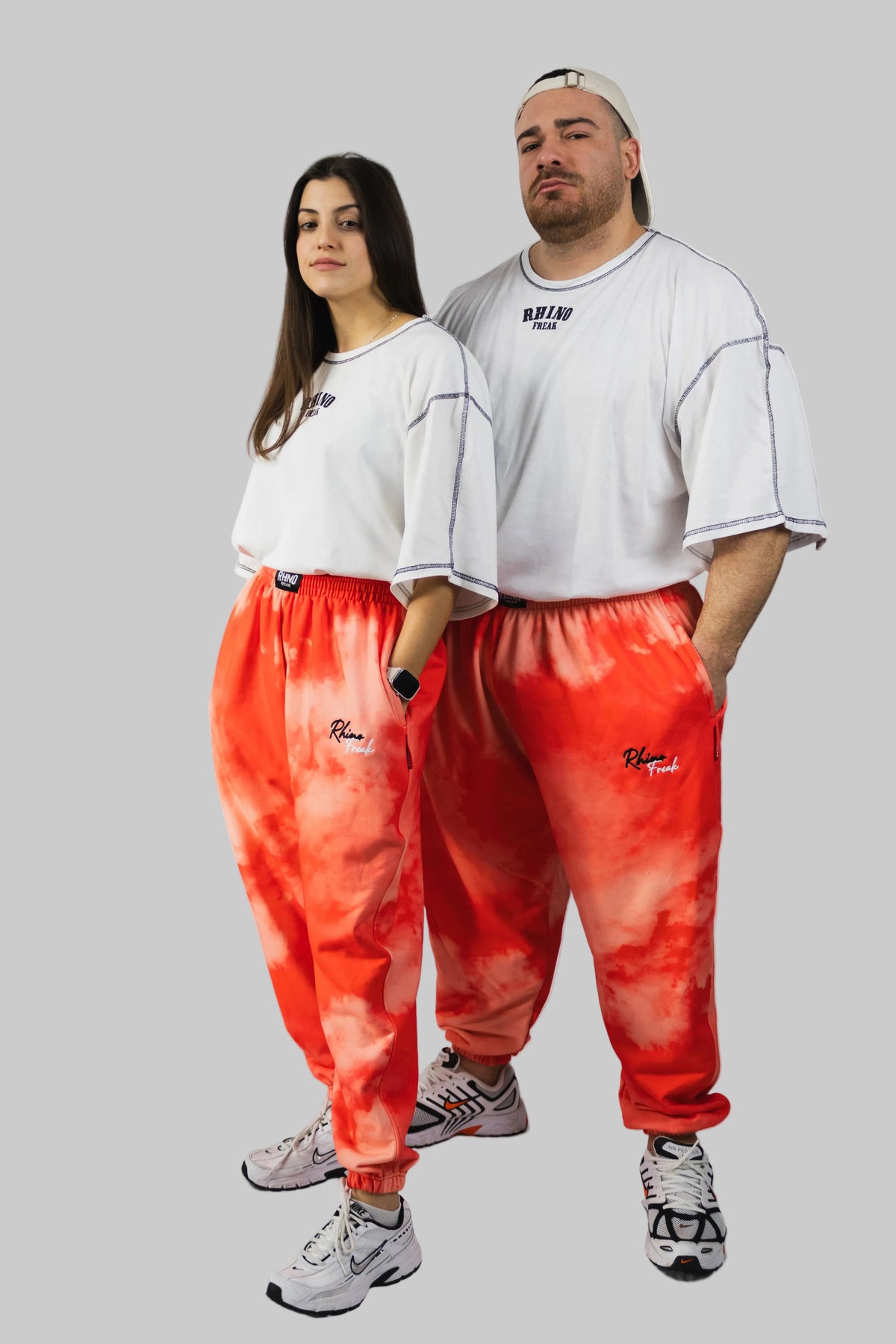 "Spray Flow" Oversized Pants – Art and Attitude in Motion