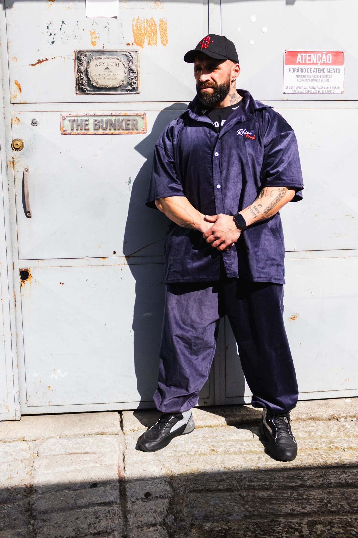"Industrial Set" Oversized Shirt – Hardcore Attitude and Urban Style