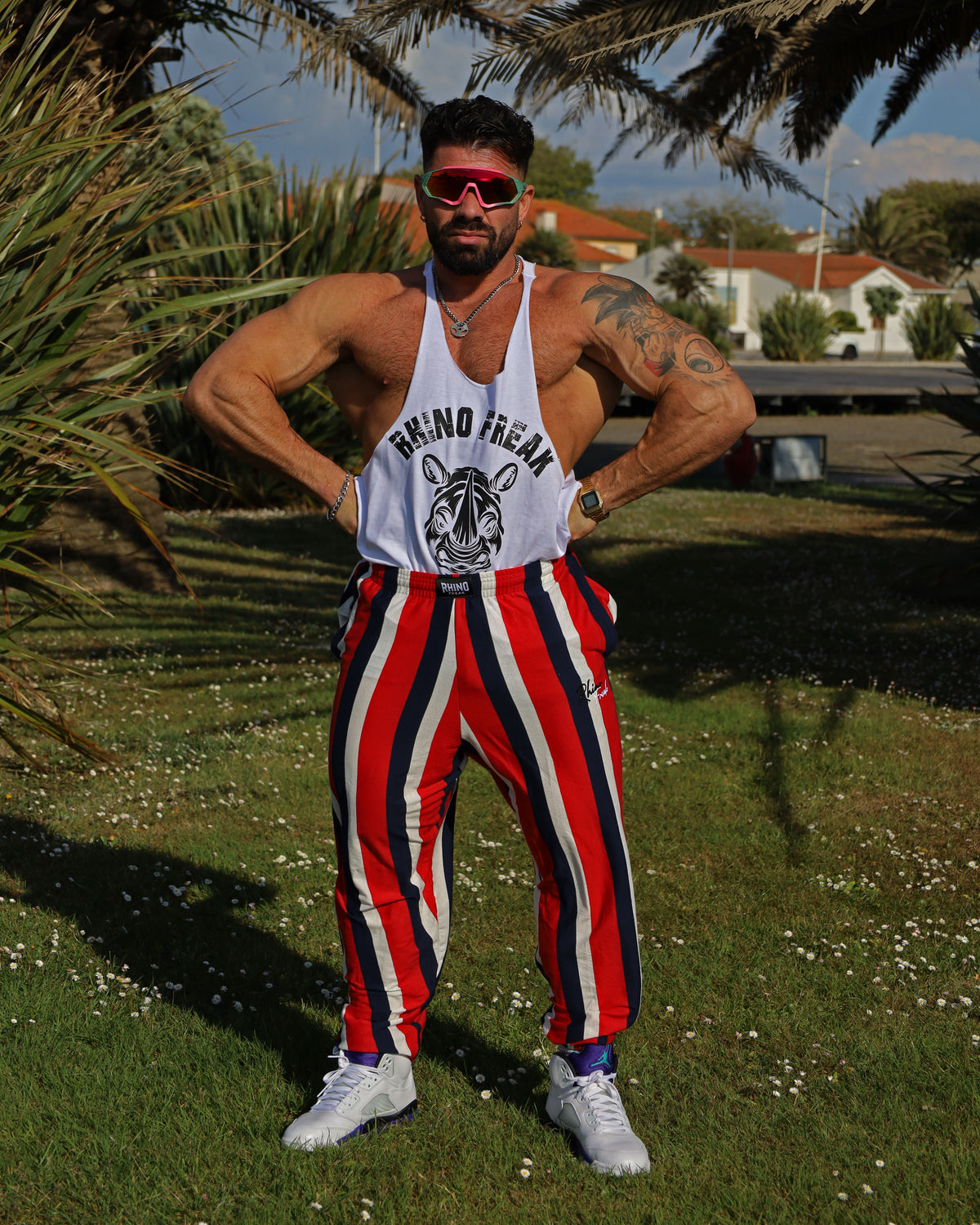"Retro Stripe" Oversized Pants – The True Old-School Spirit