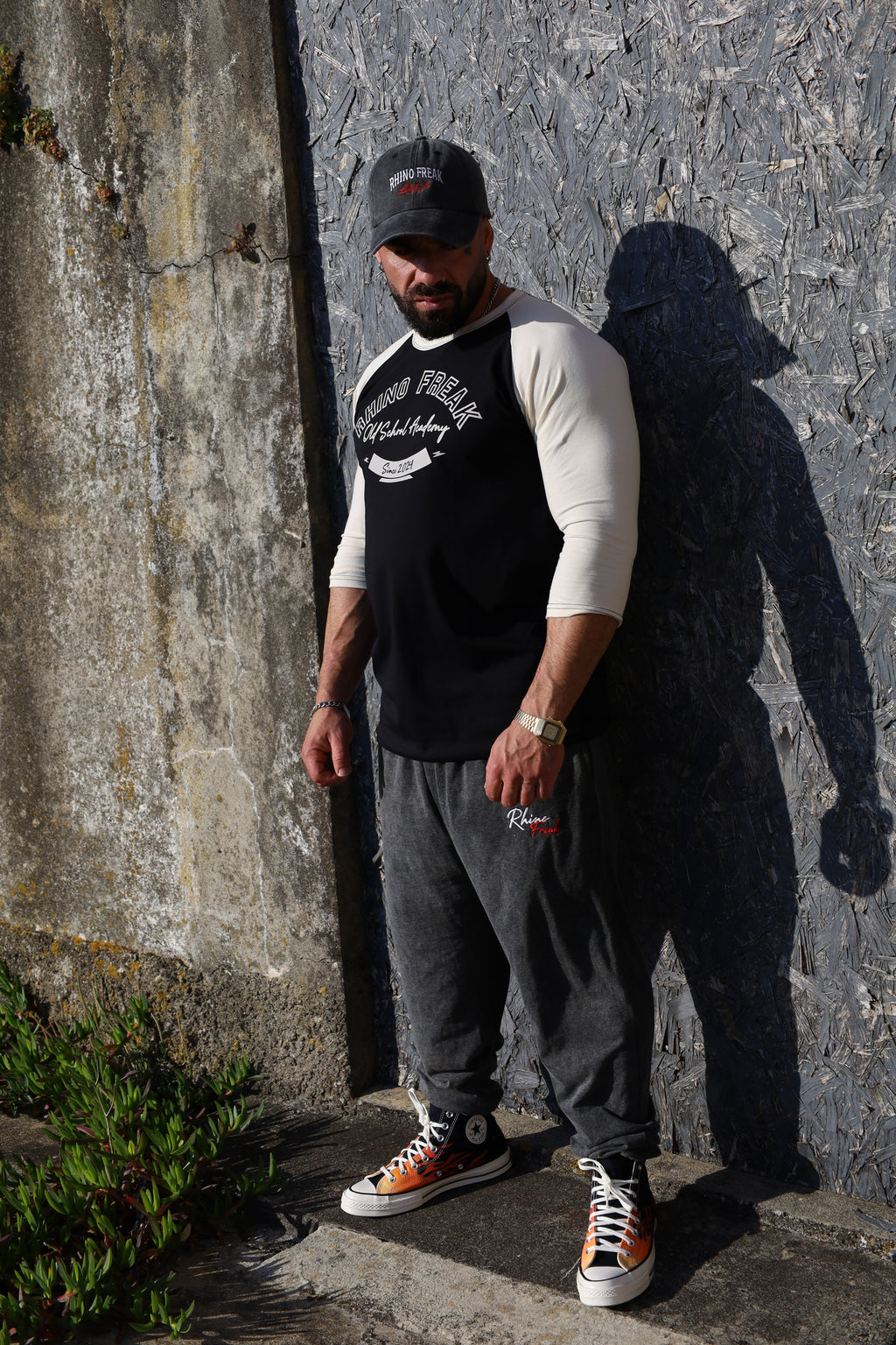 Rhino Freak 'Old School Academy' Raglan Shirt