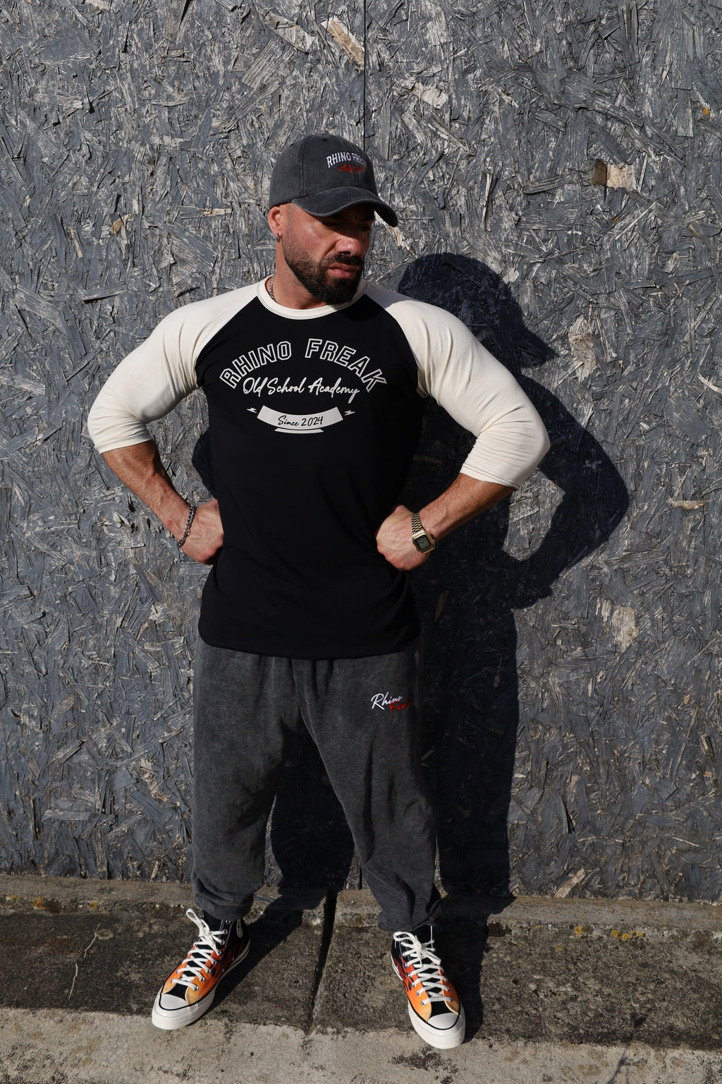 Rhino Freak 'Old School Academy' Raglan Shirt