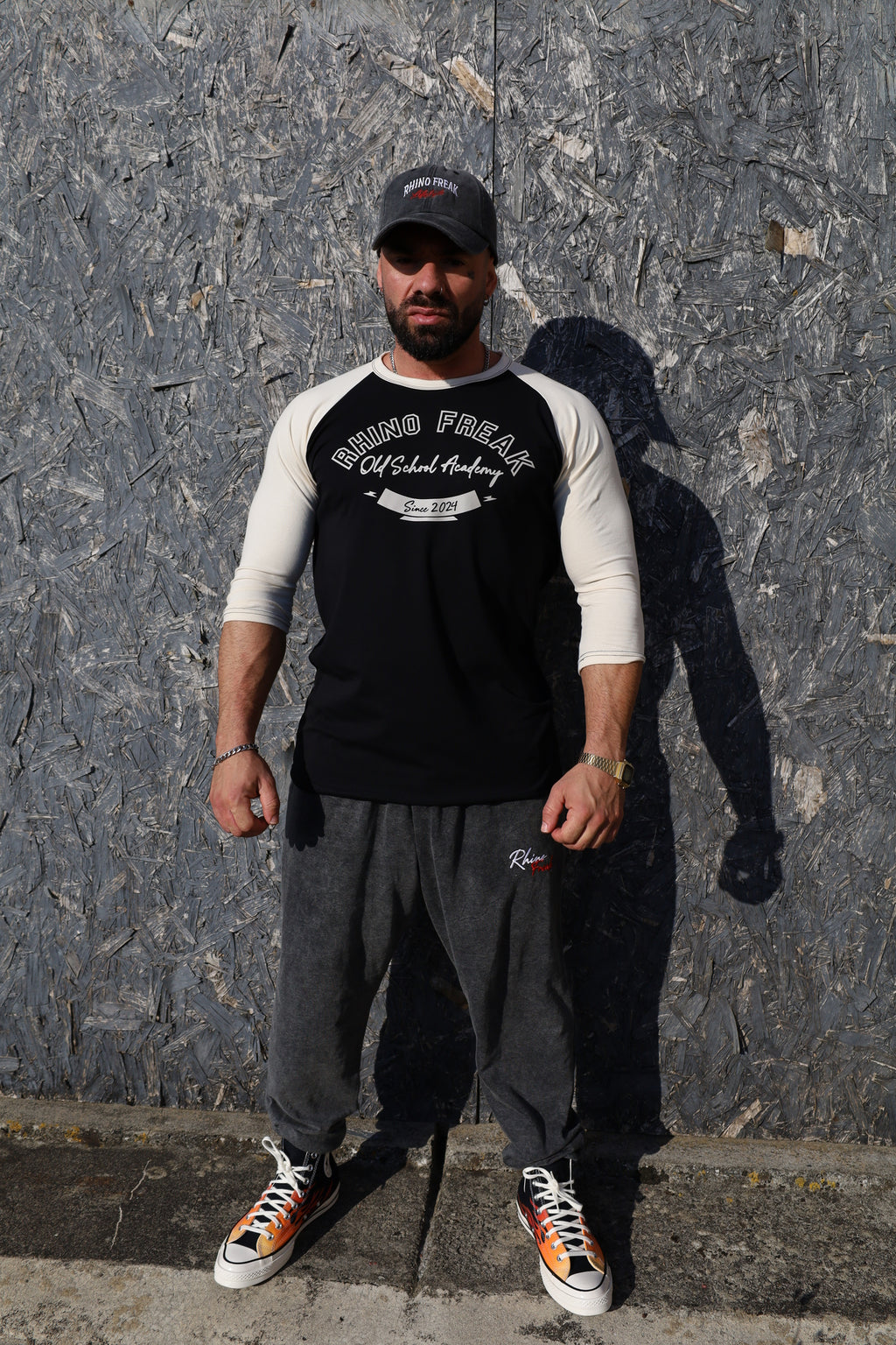 Rhino Freak 'Old School Academy' Raglan Shirt
