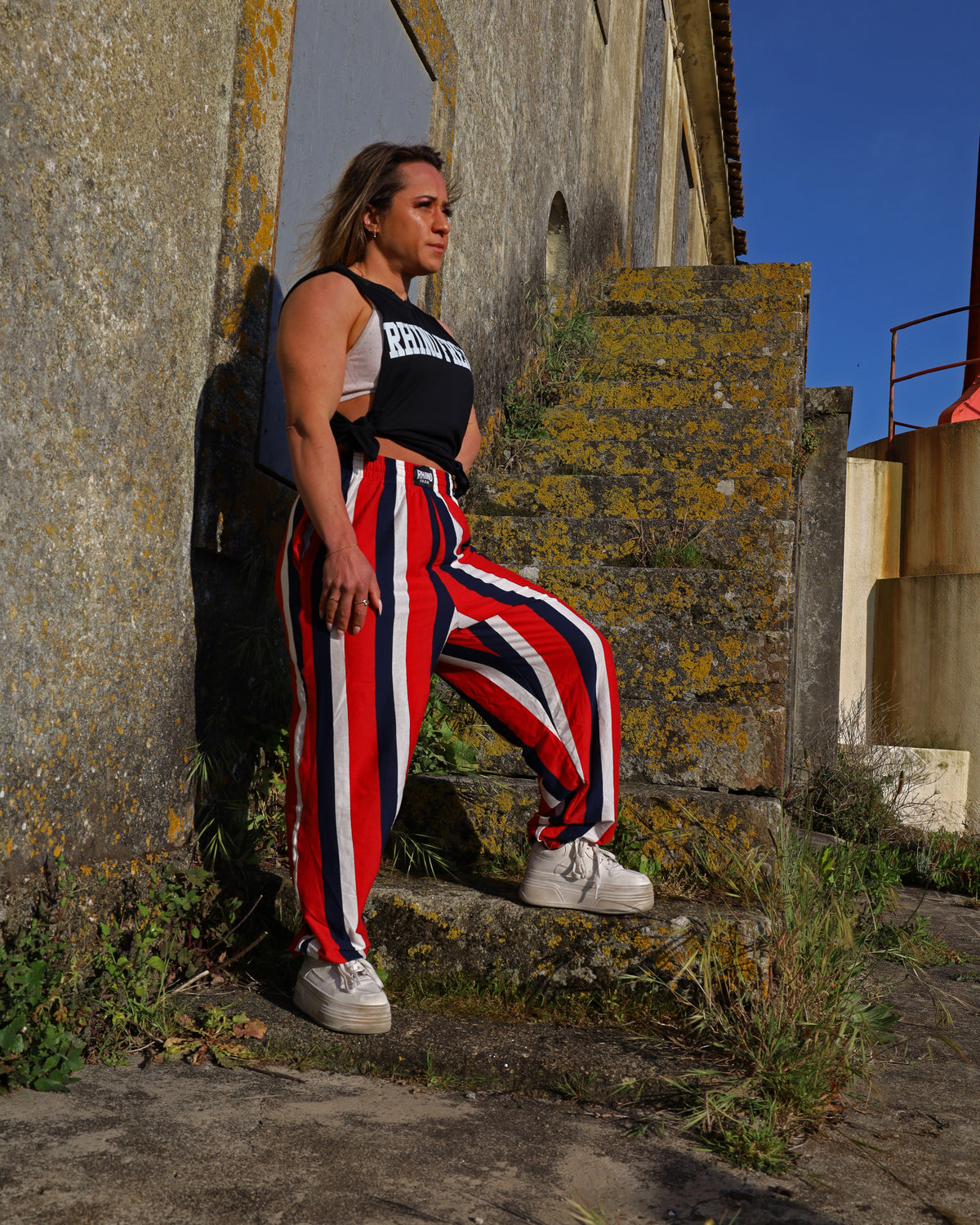 "Retro Stripe" Oversized Pants – The True Old-School Spirit