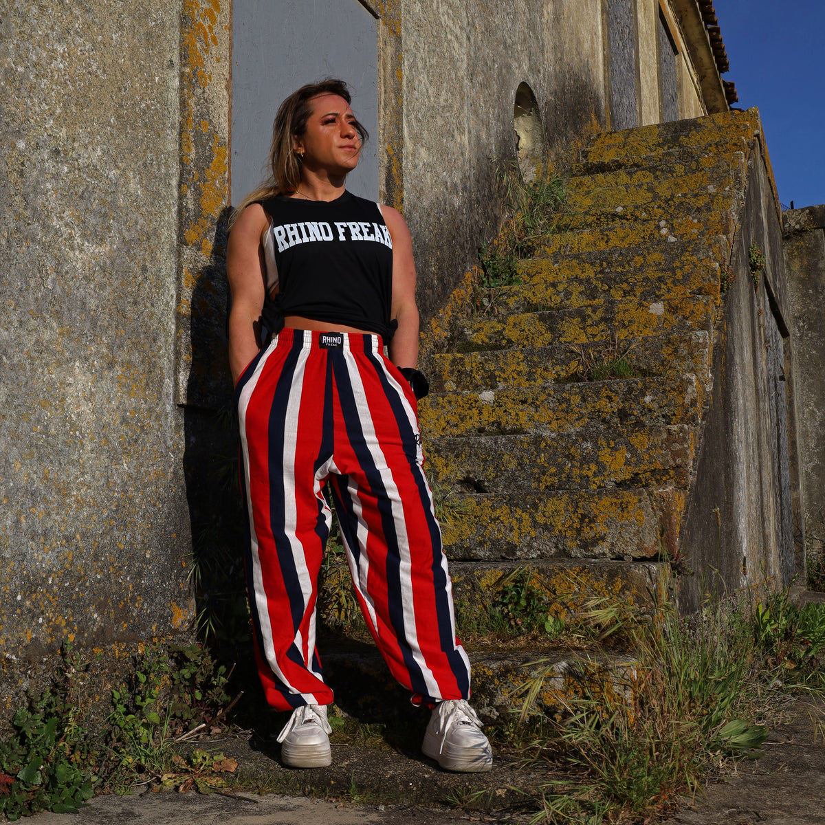 "Retro Stripe" Oversized Pants – The True Old-School Spirit