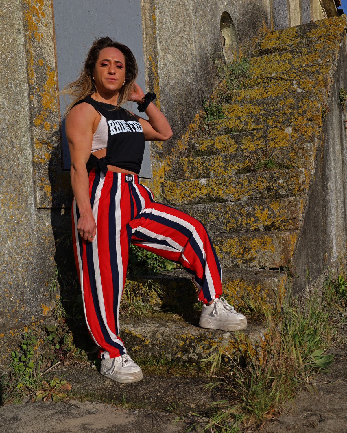 "Retro Stripe" Oversized Pants – The True Old-School Spirit
