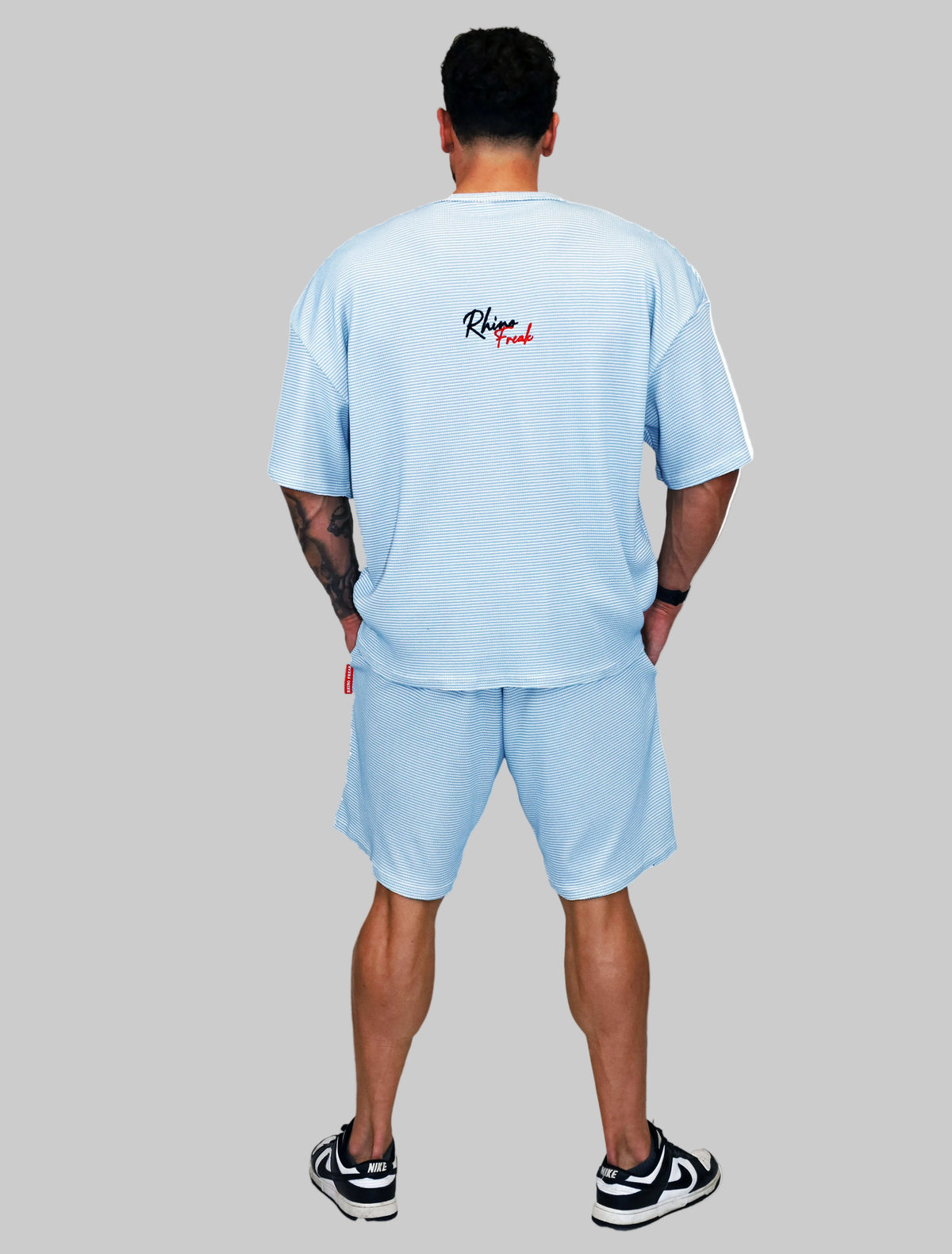 Oversized Shirt "Urban Vibe Set" Blue