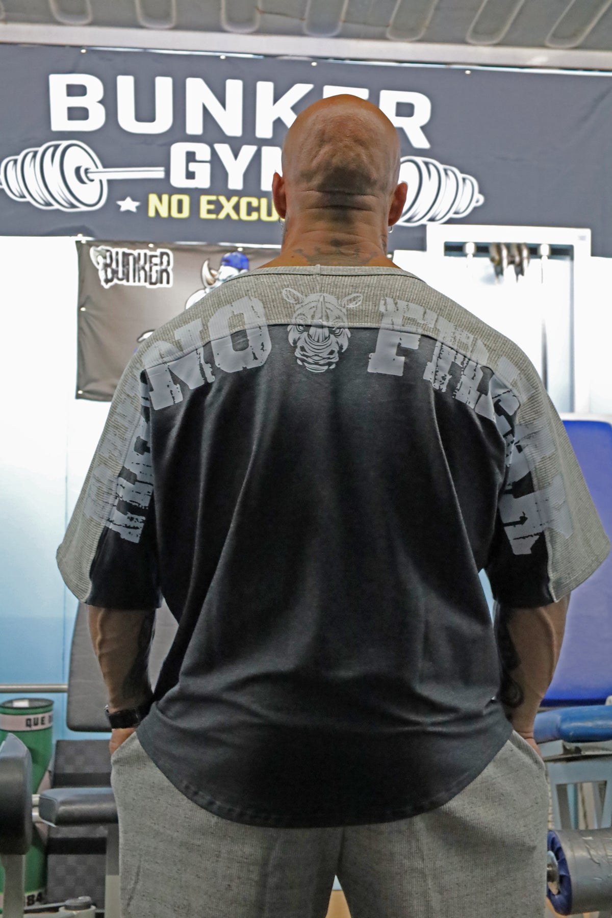Oversized "Heavy Grid" T-shirt – Texture, Comfort and Old School Attitude